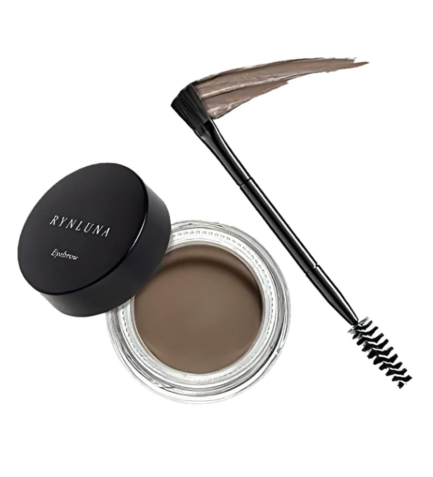 Rynluna Professional Brow Pomade - Dark Brown 0.12oz | Shape & Fill Brows | Easy Breezy Brow Sculpt - Buy Online on GoSupps.com