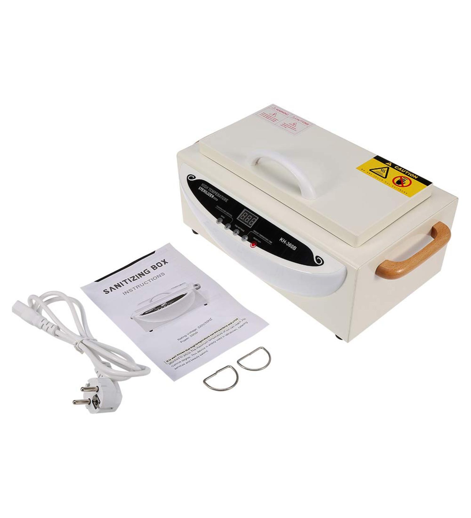 Qinlorgo Nail Tools Sterilizer | Intelligent High-Temperature Sterilizer for Dental & Towel-Art Tools - Buy Internationally! - Buy Online on GoSupps.com