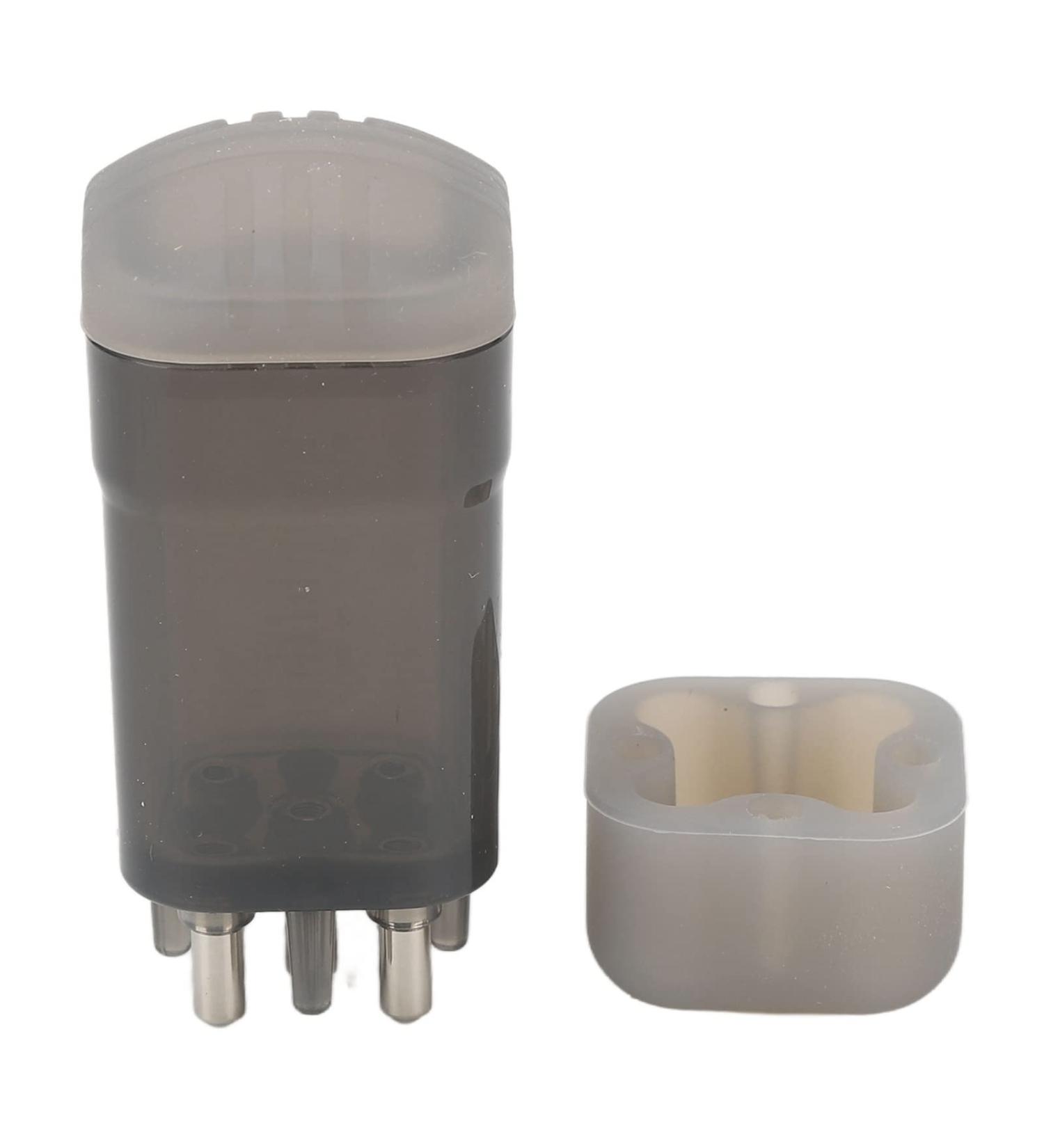 VINGVO Hair Oil Applicator - 8ml Transparent Scalp Roller Bottle & Comb for Effortless Hair Care | International Shipping Available - Buy Online on GoSupps.com