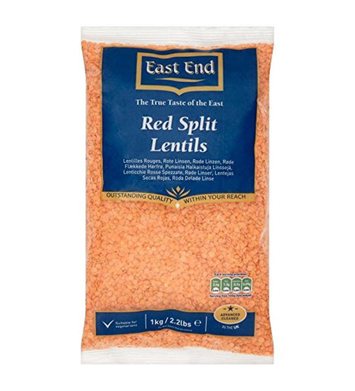 East End Red Lentils 1 kg