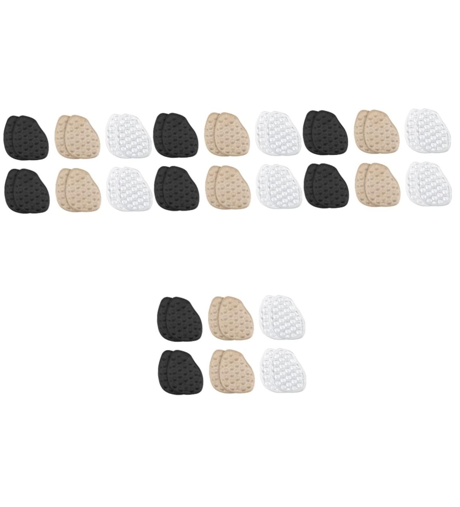 FOMIYES 24 Pairs High Heels Forefoot Gel Pads - Reusable Comfortable Cushions & Insole Fillers for Women - Perfect for Pain Relief & Comfort - Buy Online on GoSupps.com