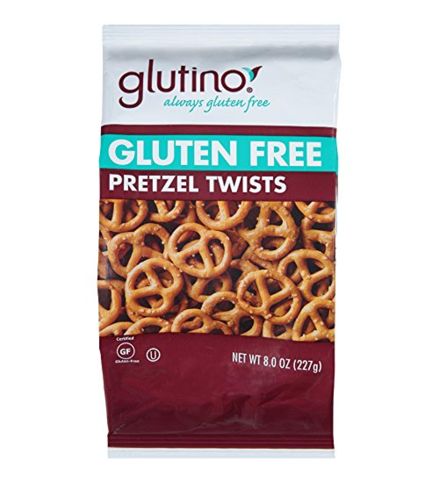 Glutino Gluten Free Pretzel Twists  8-Ounce Bags (Pack of 12) Pretzel Twists 8 Ounce - Buy Online on GoSupps.com