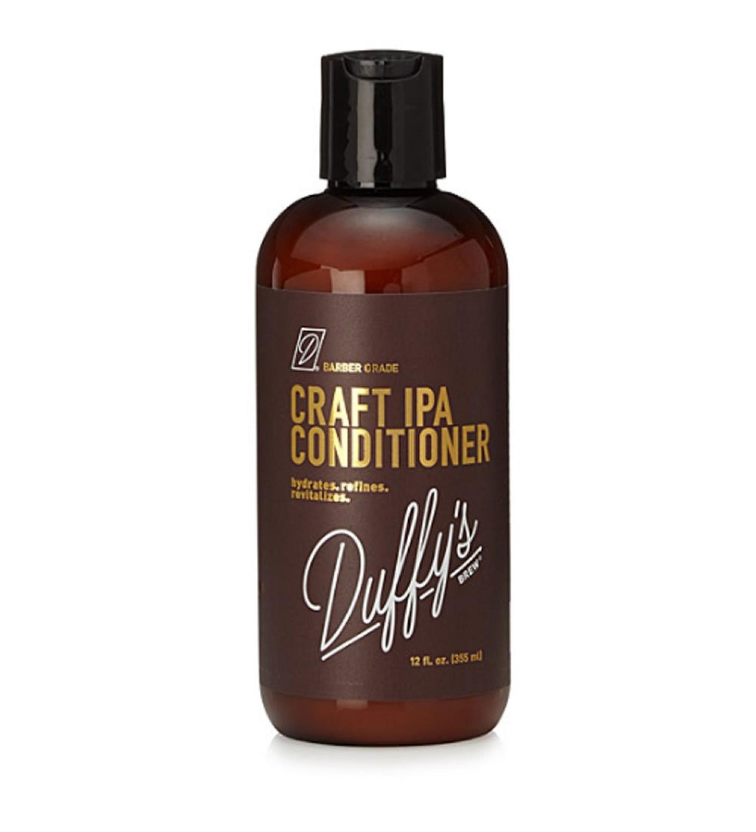 Duffy's Brew Craft Beer Conditioner - Vegan IPA Formula | 12oz Sulfate & Paraben Free Moisturizes & Protects Color - Buy Online on GoSupps.com