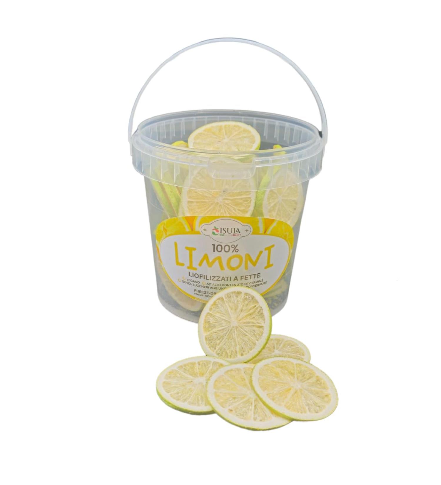 FRESH LEMON FRESH LYOPHILIZED - LEMONS FOR PROFESSIONAL COCKTAILS - HIGH QUALITY DRIED FRUIT - PASTRY ICE ICE - NO ADDED SUGAR - PACK 1 LITRE - Buy Online on GoSupps.com