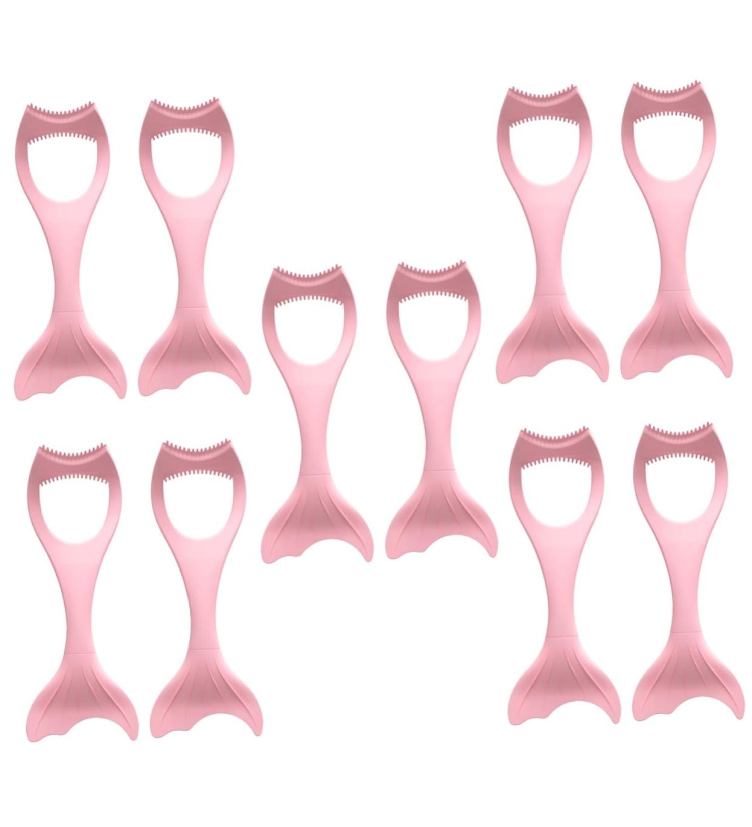 Healvian 10 Pcs Mascara Brush Mascara Aid Winged Eyeliner Stencil Eyeliner Applicator Tool - Buy Online on GoSupps.com