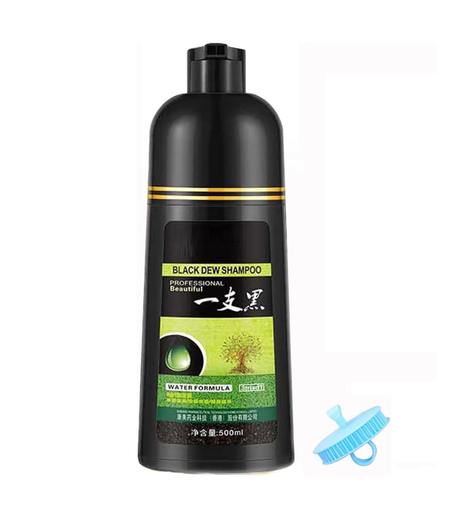  ZRREMRE 3-in-1 plant-based shampoo professional natural shampoo for black hair transforms your white/grey hair to black in just 5 minutes - Buy Online on GoSupps.com