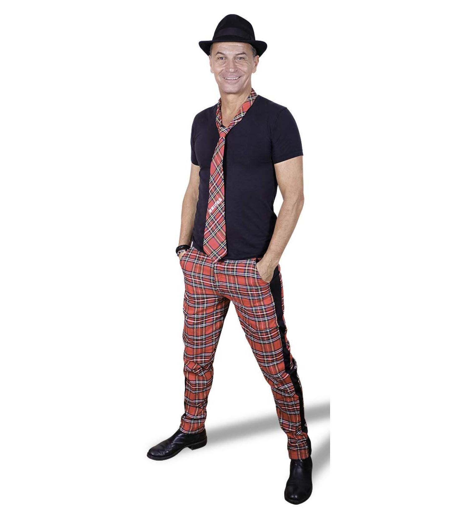 Makotex Brings Tie Check Carnival Cologne Band Brings Fan Articles carnival