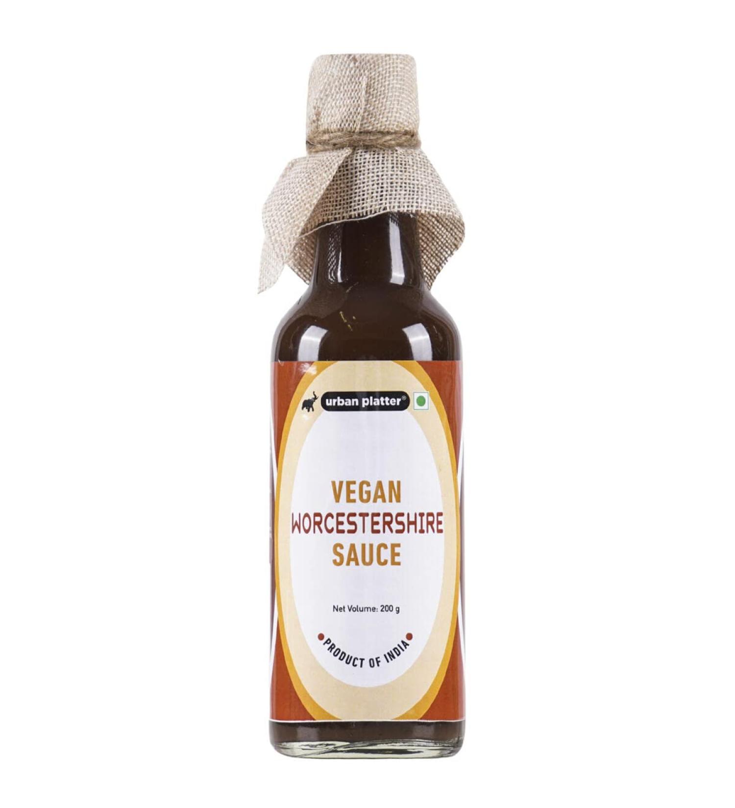 Urban Platter Worcestershire Sauce 200g/7oz - Vegan, Tasty & Delicious - Buy Online on GoSupps.com