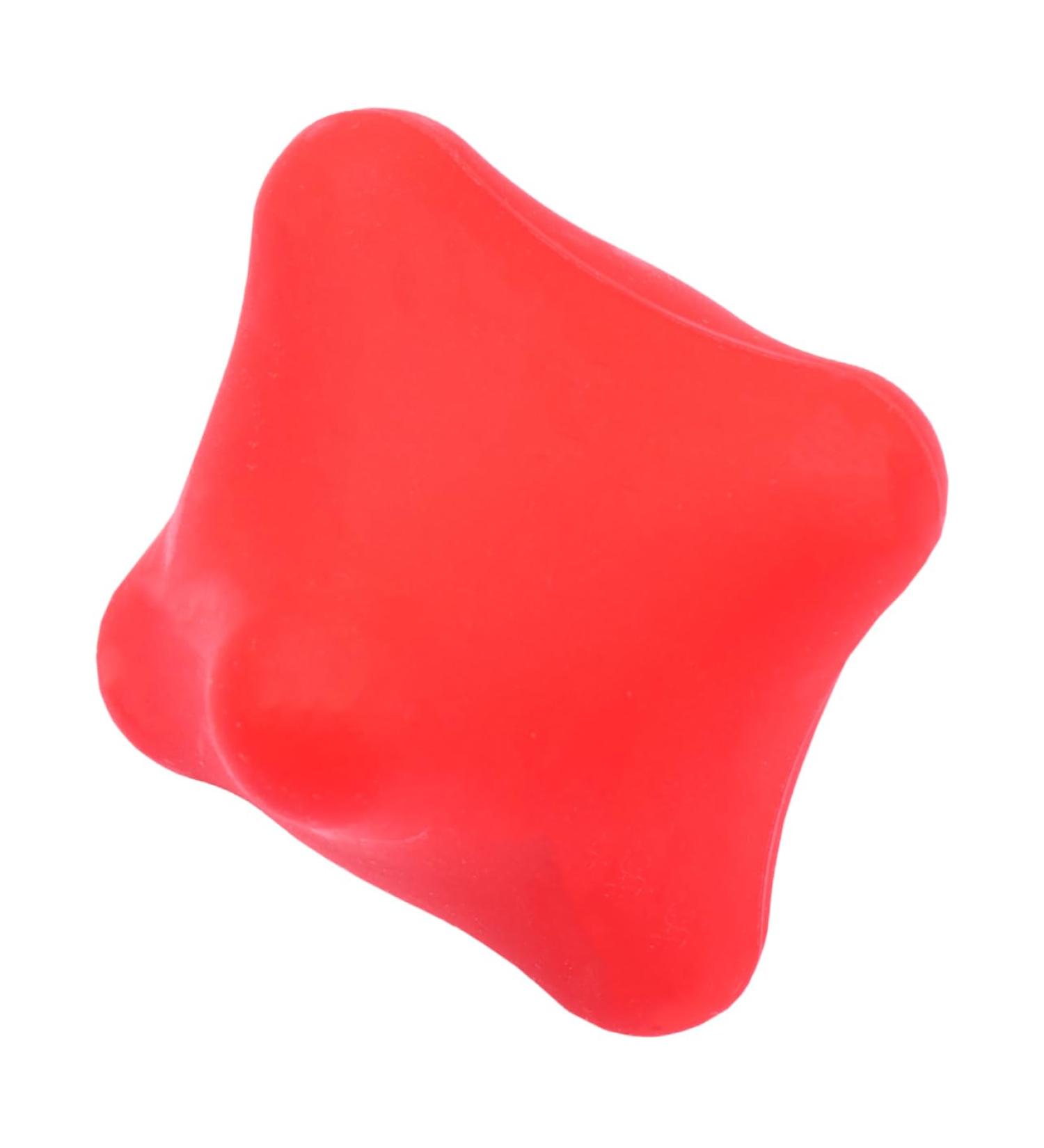 Buy TOVINANNA Yoga-Ball Massage Toy | Silicone Acupressure Ball for Deep Tissue Relief | Fitness & Relaxation | 6x6cm Red - Buy Online on GoSupps.com