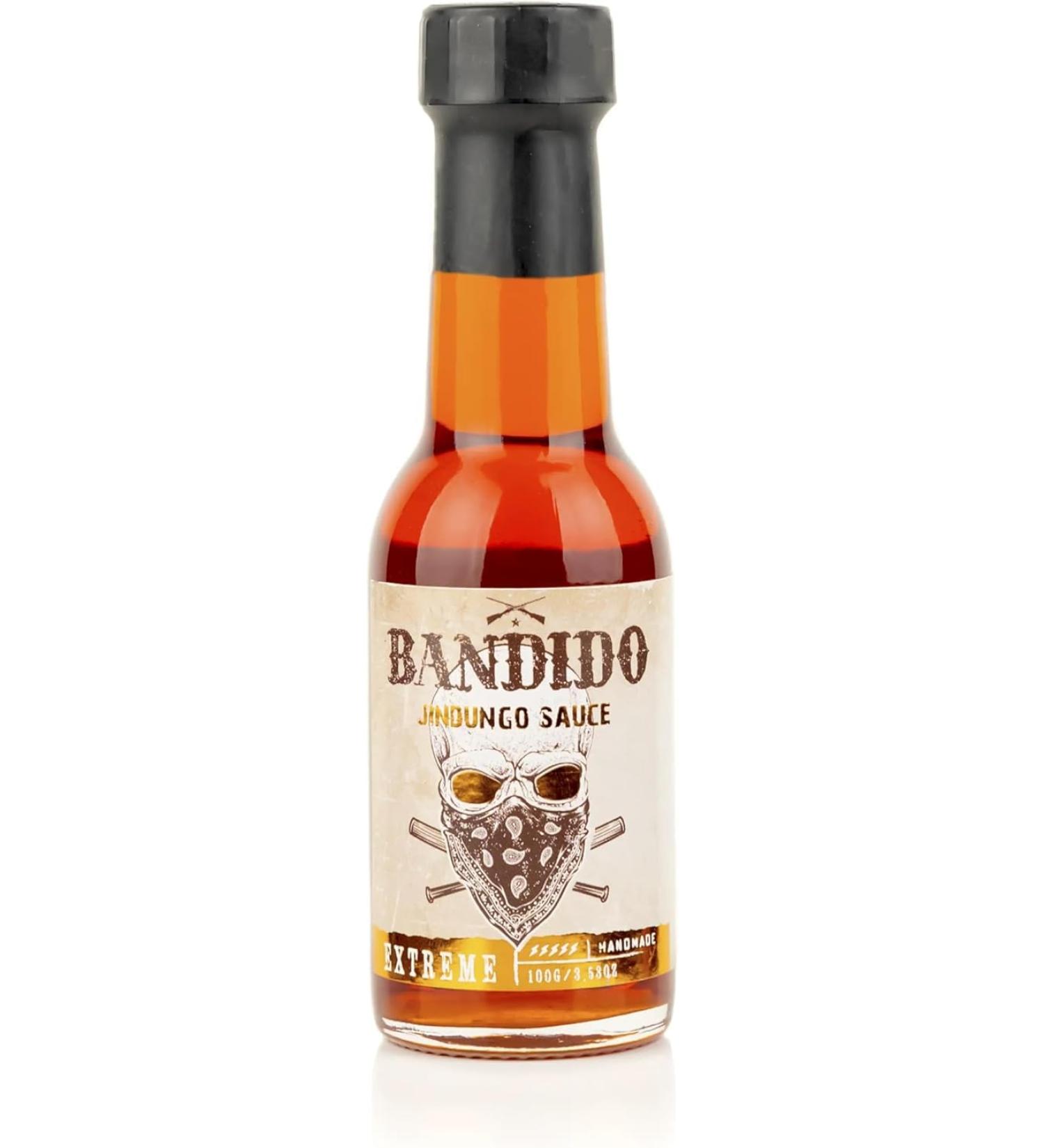 Fifth of Jugais Jindungo Banddo Hete Sous 100 ml bottle Sause with Angolesis Wortels Based from Jindungo pepper sunflower oil and lemon Fineproofprofile - Buy Online on GoSupps.com