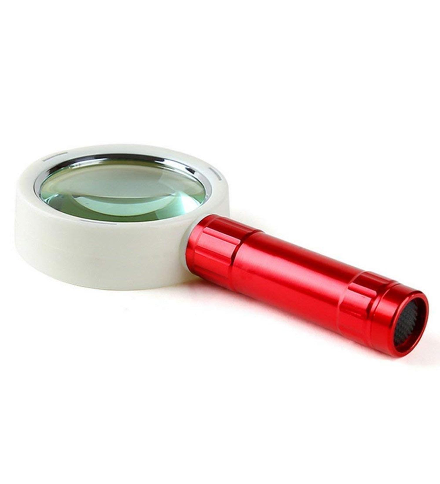 Glass 75mm Handheld Lens Dual Lens 10XLED Reading Magnifier Made in China - Buy Online on GoSupps.com
