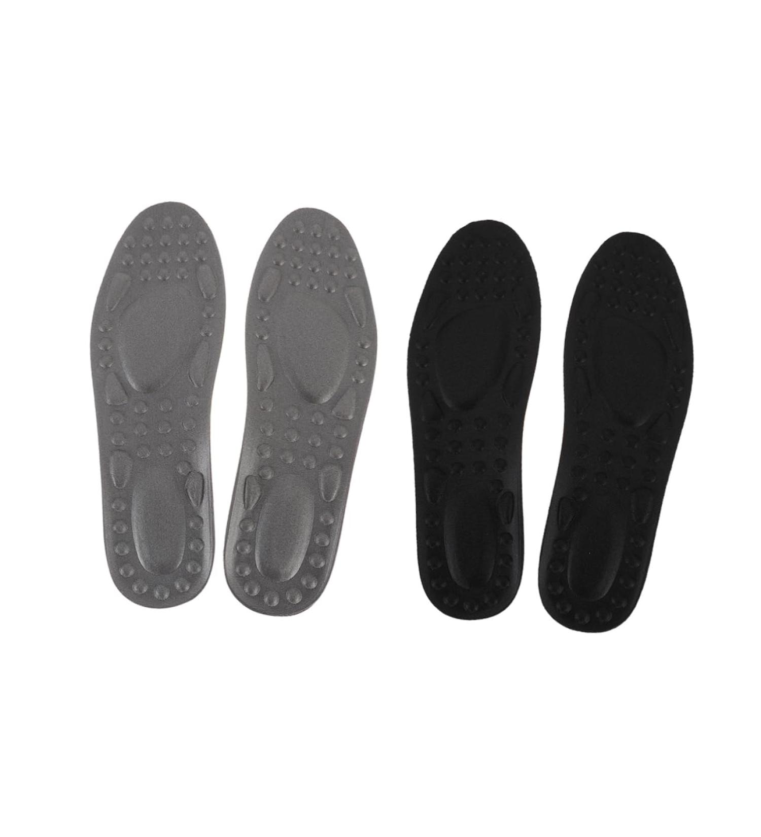 NOLITOY Shoe Inserts for Men & Women - 2 Pairs Plantar Support Insoles Thick Basketball Cushions Assorted Colors Size 35-39 - Buy Online on GoSupps.com