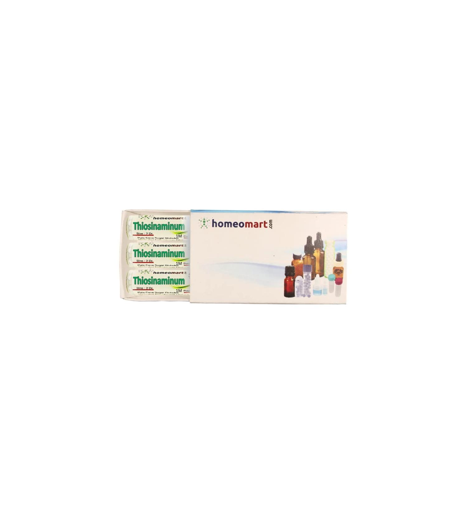 Thiosinaminum Homeopathy Pellets 1M Potency - Pack of 3 | International Shipping Available - Buy Online on GoSupps.com