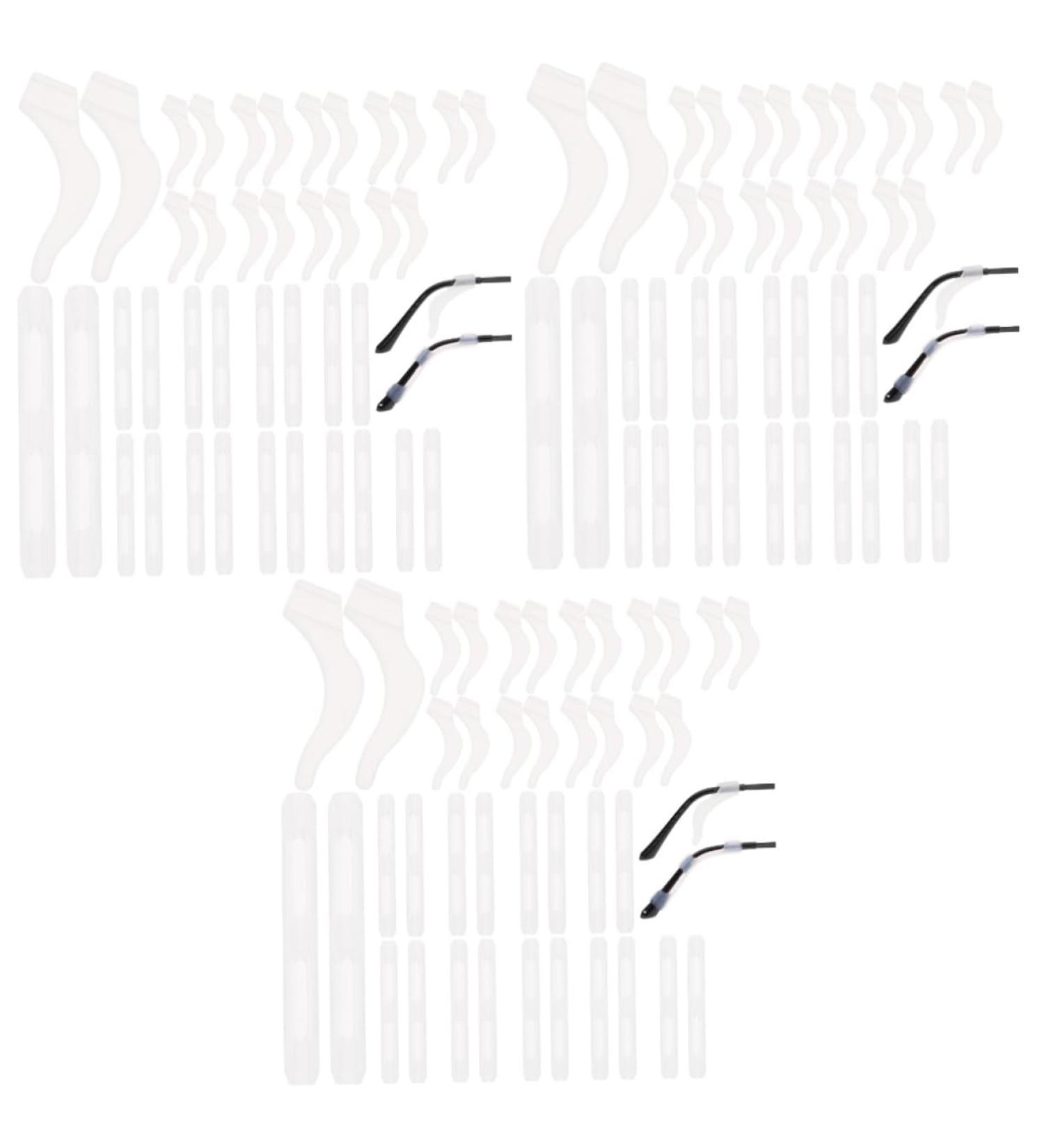 Doitool 60 Pair Anti-Slip Glasses Ear Pads - Comfort & Secure Fit for All Glasses | International Shipping Available - Buy Online on GoSupps.com