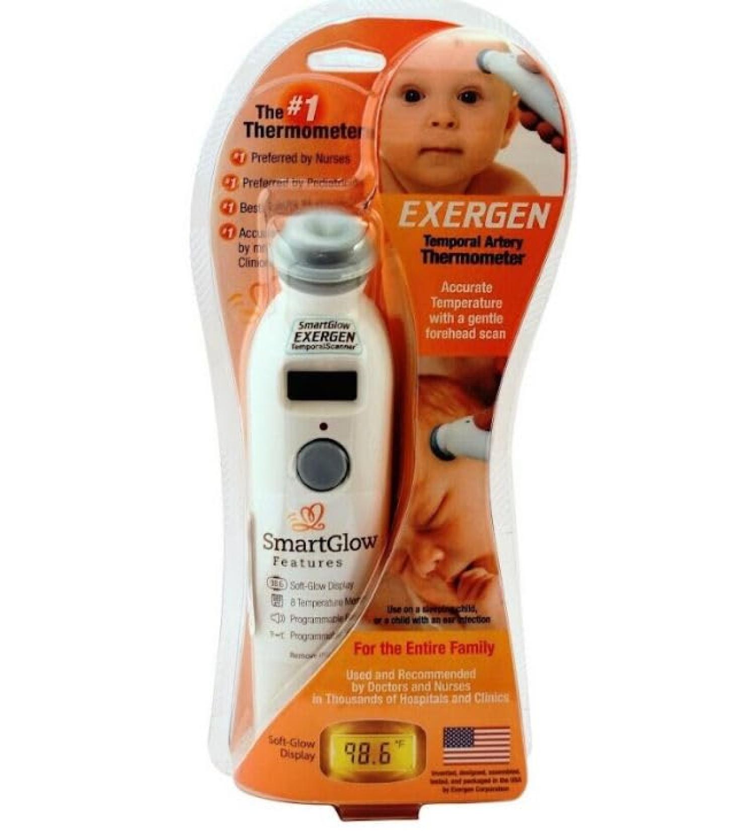Exergen Smart Glow Thermometer TAT-2000C - Accurate Fast & International Shipping Available - Buy Online on GoSupps.com