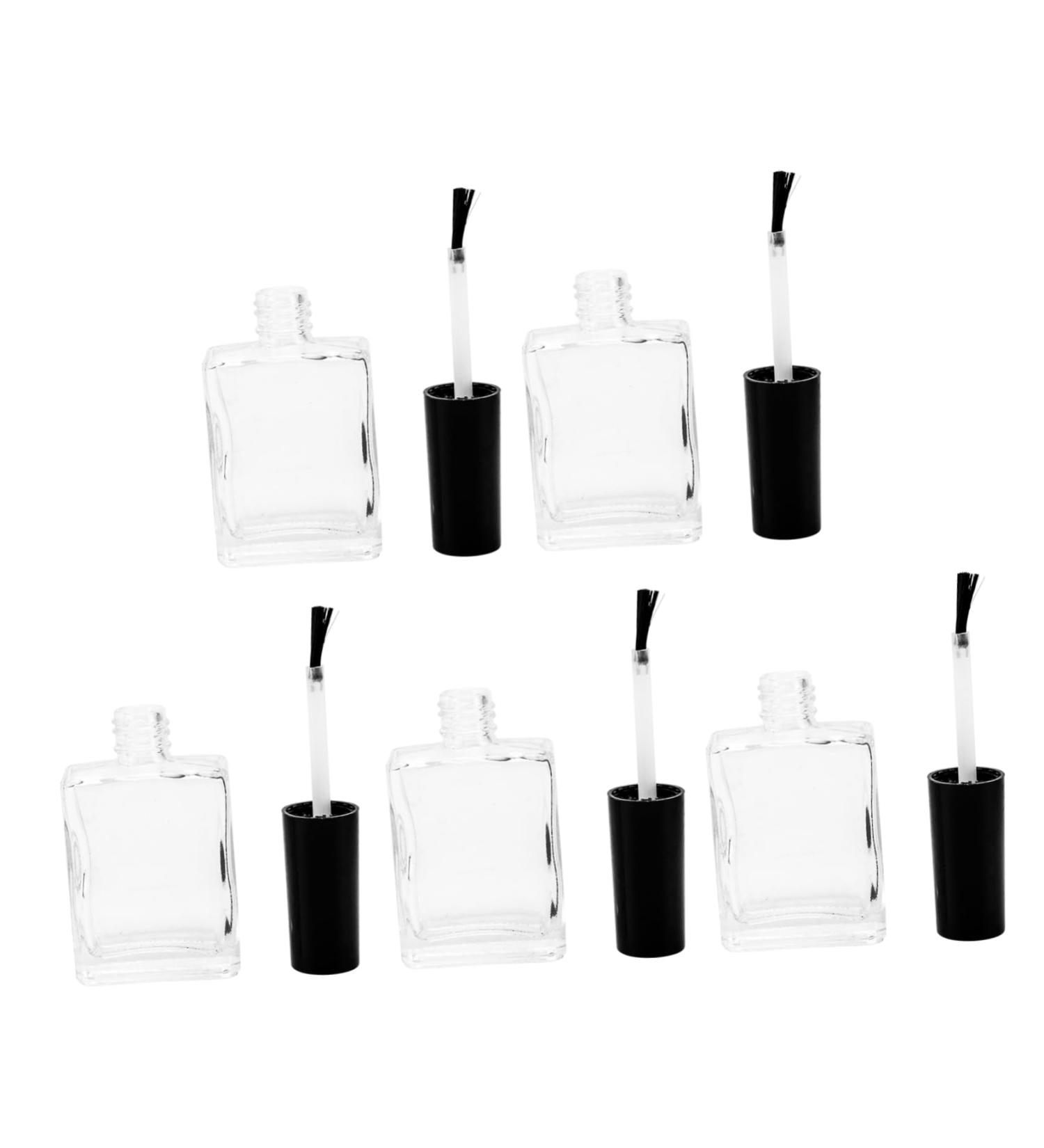  POPETPOP POPETPOP Refillable Glass Containers Refillable Cosmetic Bottles Refillable Nail Polish Bottles Nail Polish Holder Nail Polish Holder Glass - Buy Online on GoSupps.com