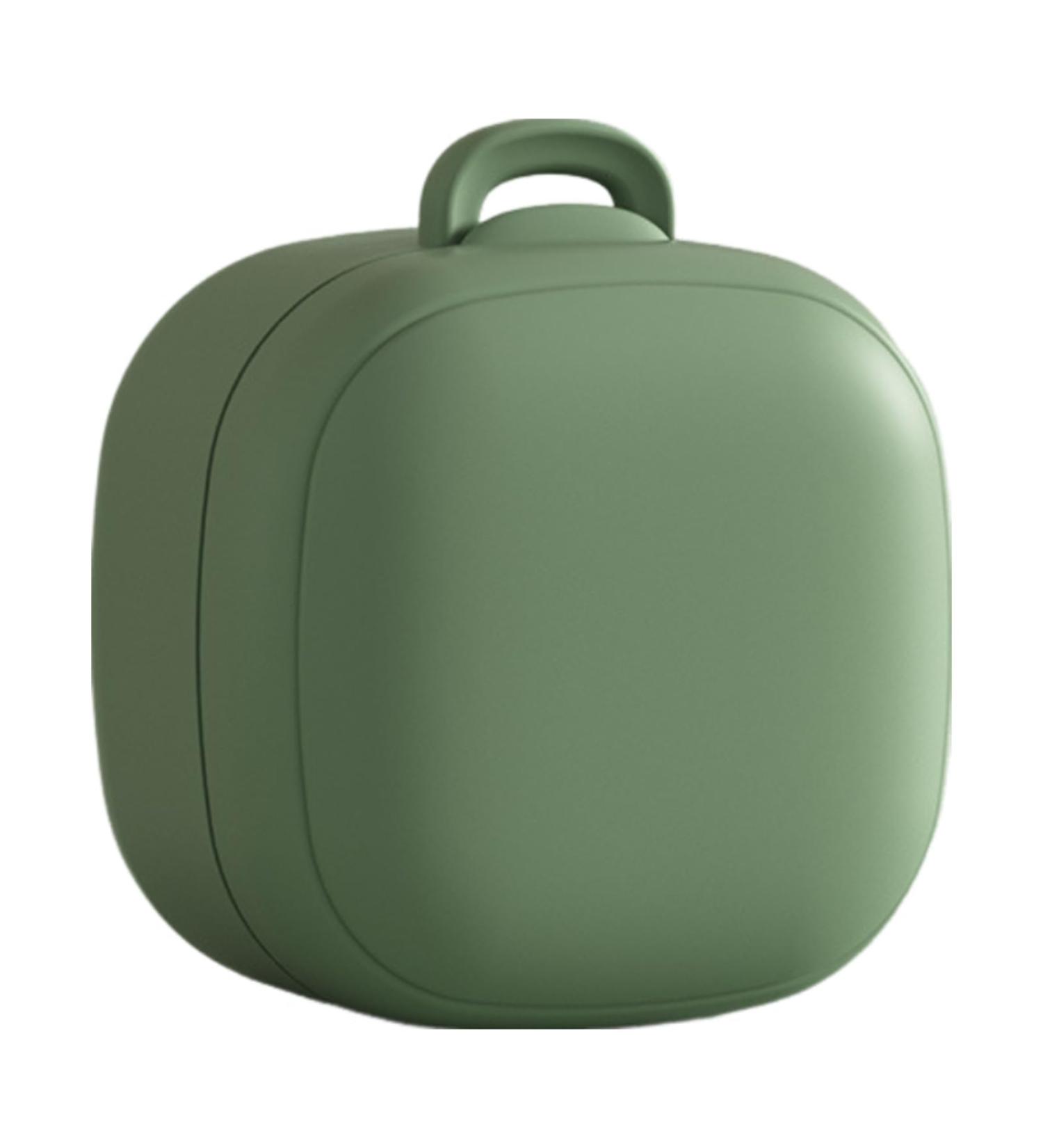 Silicone Pacifier Container | Travel-Friendly Dustproof Cover for Newborns & Kids | Tsuchiya Green - Buy Online on GoSupps.com