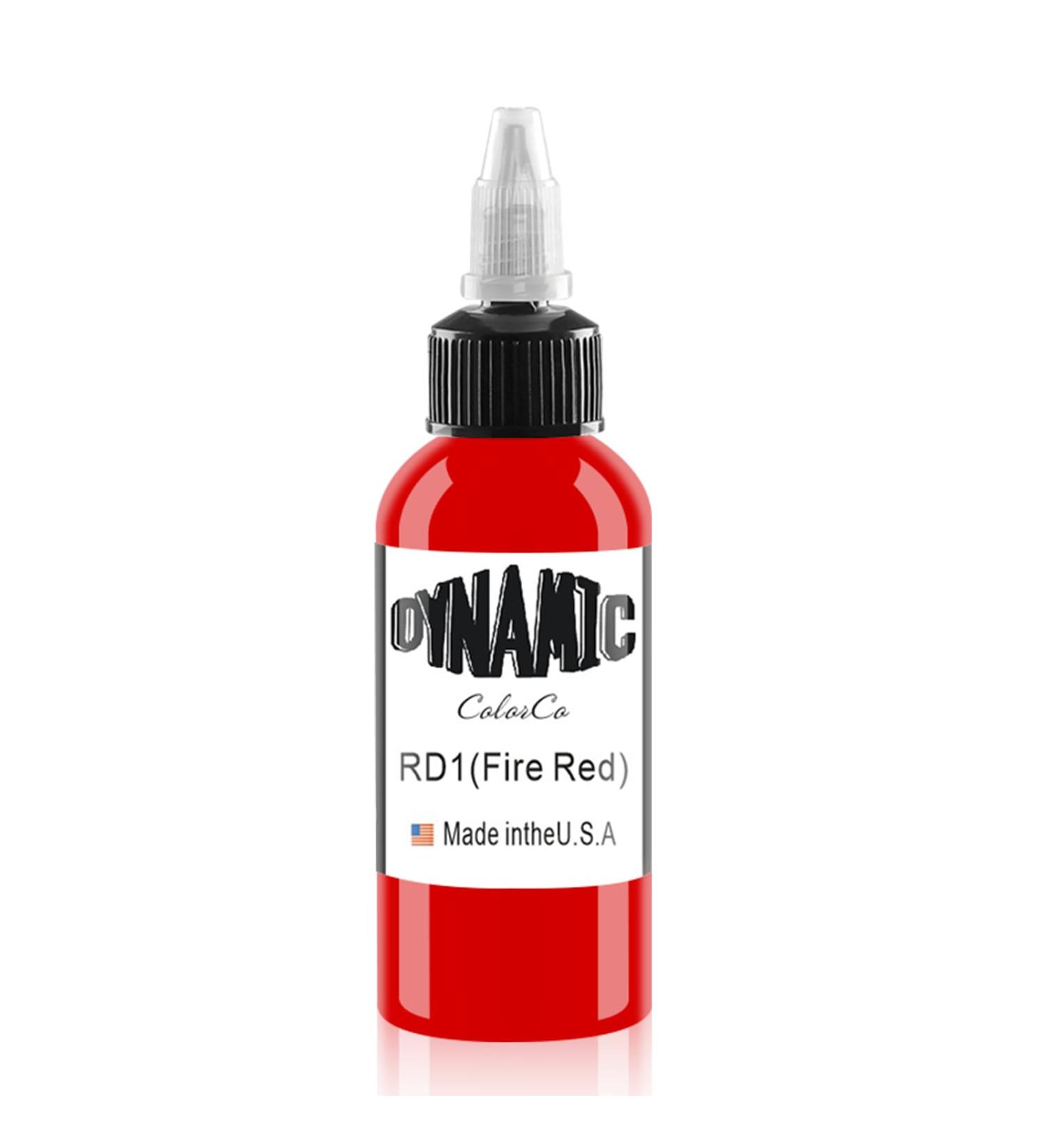  DLDN01 Red Tattoo Ink - The Latest Permanent Body Colour - Classic Red - 120ml - Buy Online on GoSupps.com