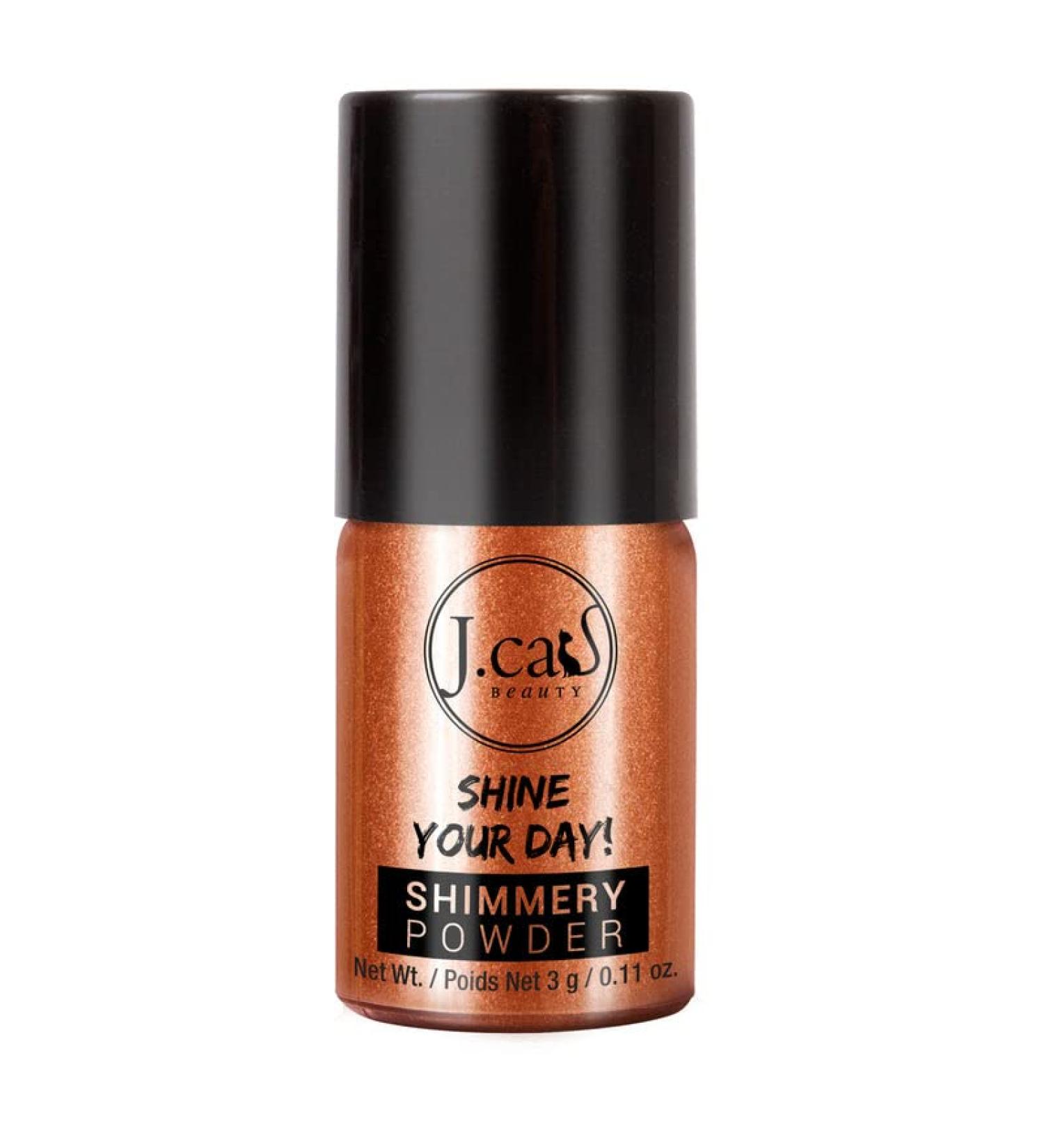 J. Cat Beauty Shimmery Powder - Coco Henna