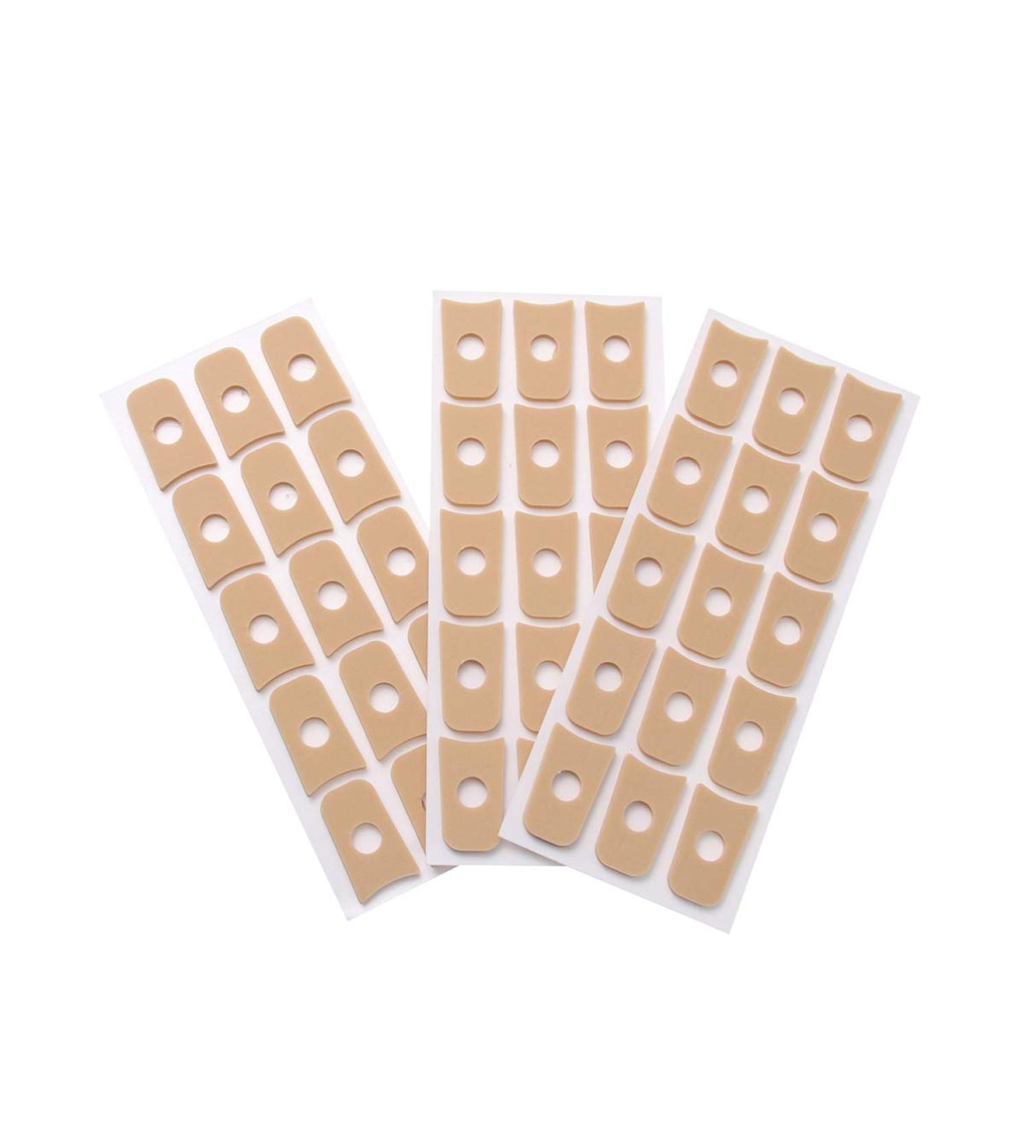 U-Shaped Felt Callus Pads - 45Pcs Self Adhesive Corn Cushions for Adults (Style 1) - Size 1 - Buy Online on GoSupps.com