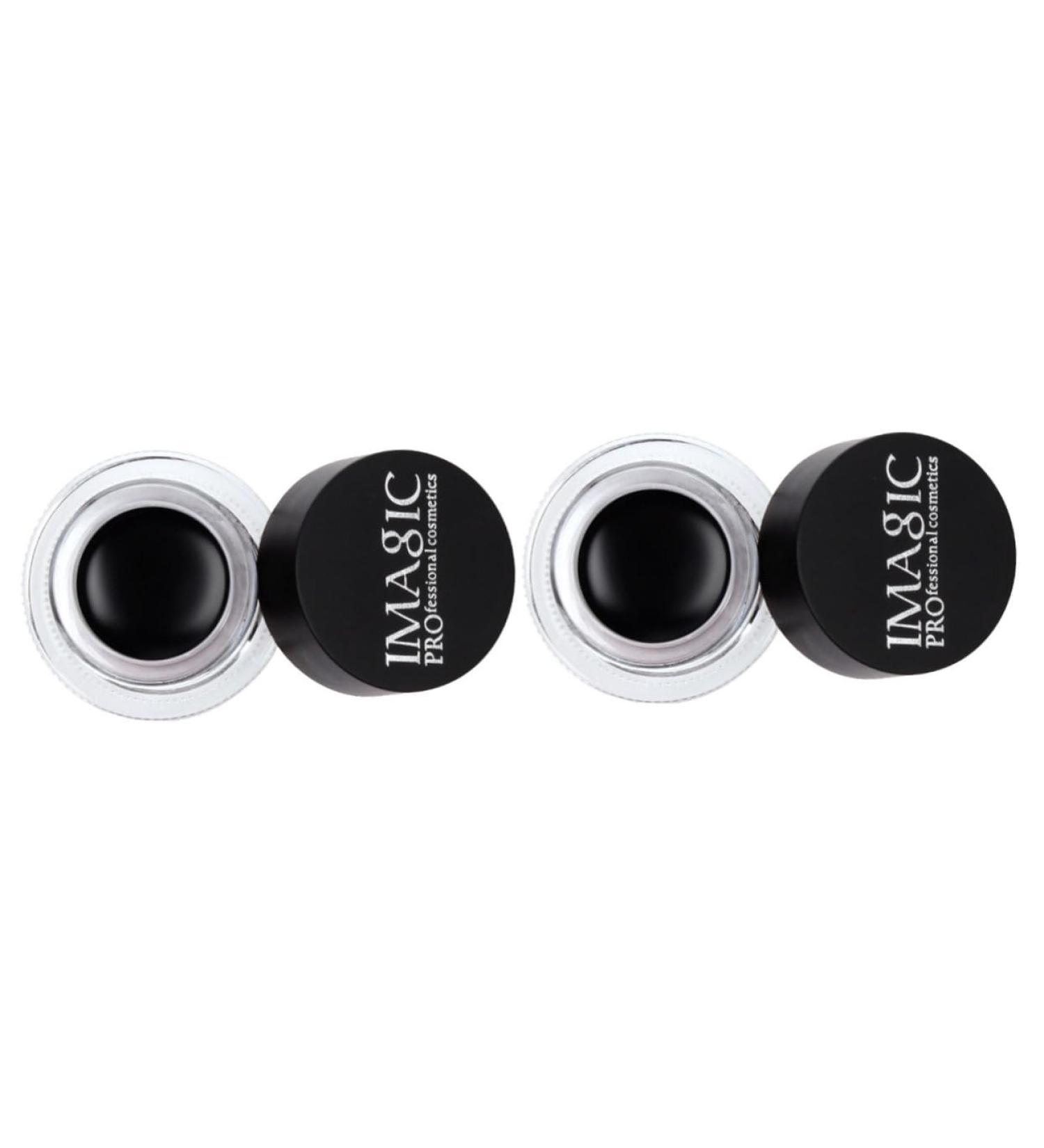 Beavorty 2pcs eye liner pencil gel eyeliner eyebrow gel Long-lasting eyeliner cosmetic quick dry 1 count (Pack of 1) Blackx2pcs - Buy Online on GoSupps.com