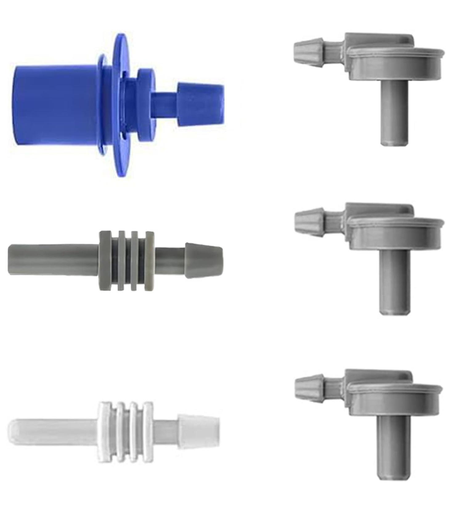 Replacement Blood Pressure Cuff Connectors Adapter - HYINUS 6 Types Compatible with Omron BP5250 BP5450 BP7350 BP7450 & Most BP Monitors - Buy Online on GoSupps.com