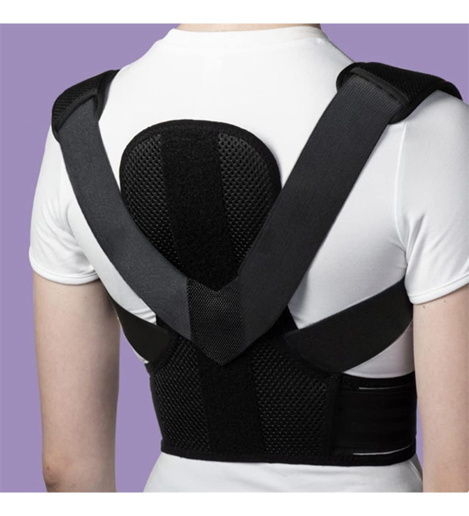Adjustable Posture Corrector Back Support Brace - Unisex Spine Trainer with Alloy Plates | International Shipping - Buy Online on GoSupps.com