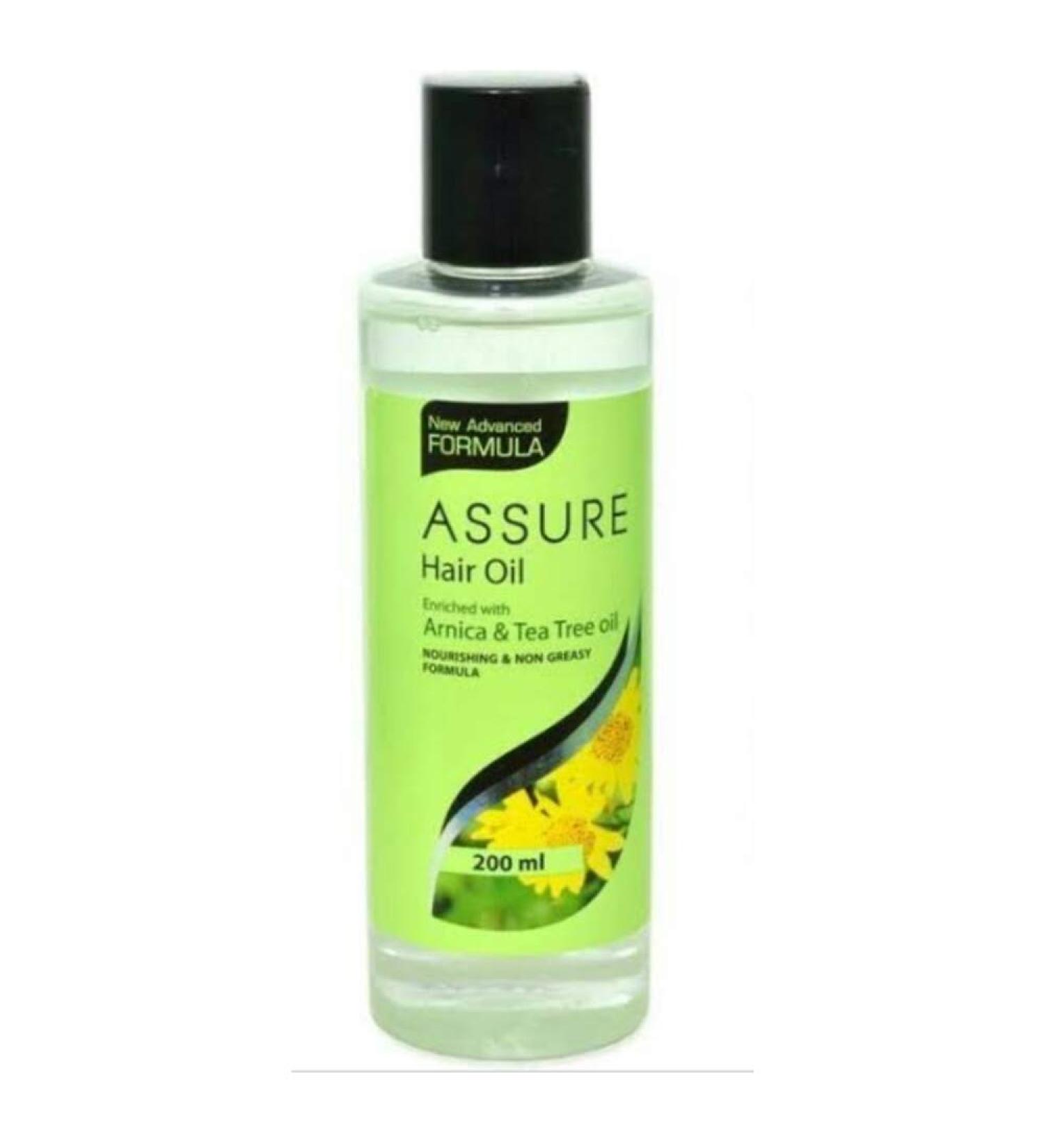 Assure Hair Oil enriched with Arnica and Tea Tree Oil - 200 ml