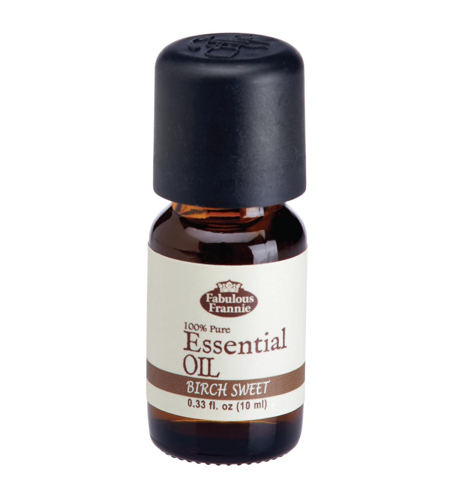 Fabulous Frannie Birch Sweet Pure Essential Oil 10ml Ships with a Child Resistant Cap (Pack of 1)