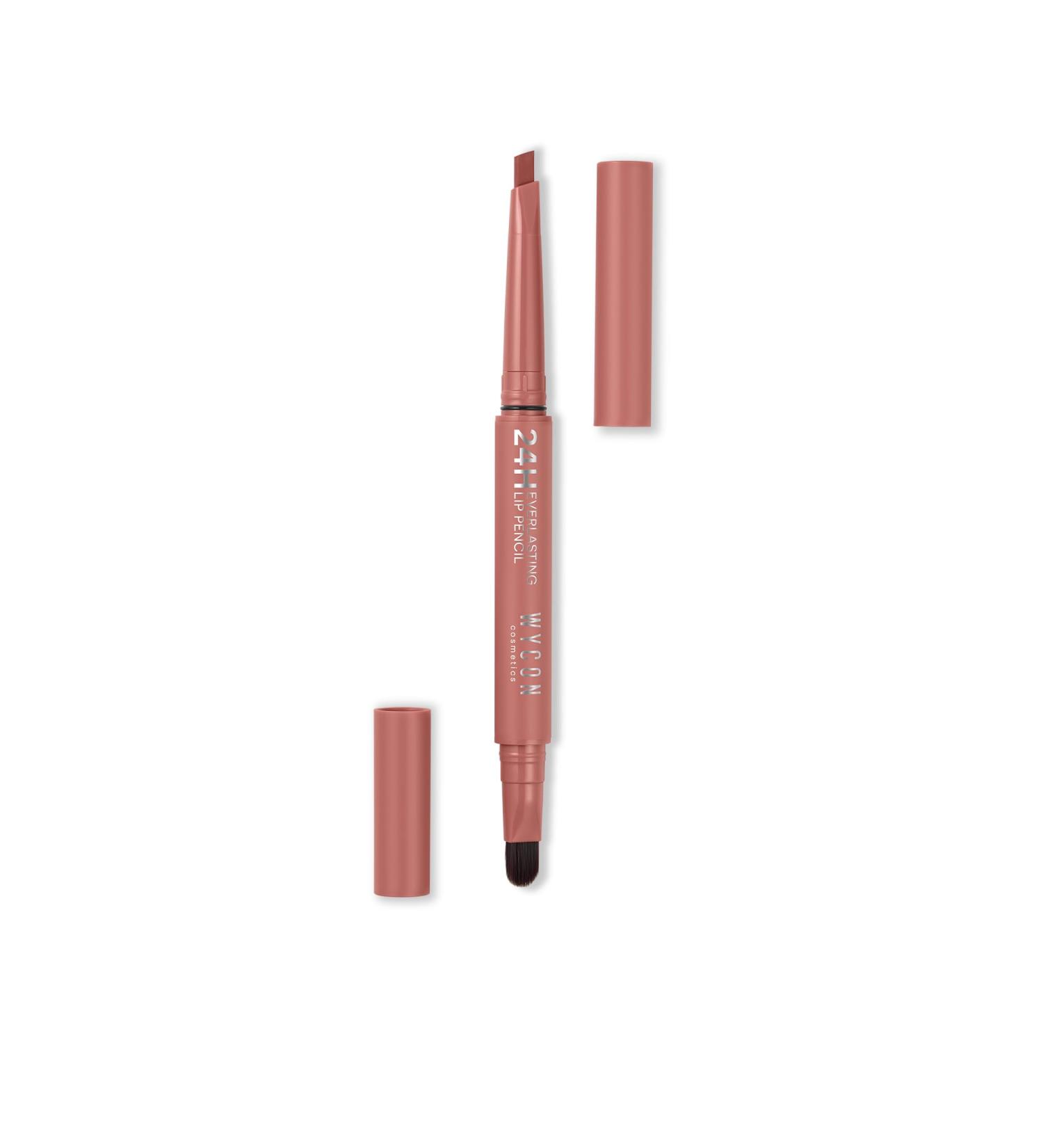  WYCON cosmetics WYCON Cosmetic EVERLASTING 24H LIP Automatic Lip Pencil with Soft Texture Precise Application and Intense Color Extra Long Lasting - 06 CHESTNUT - Buy Online on GoSupps.com