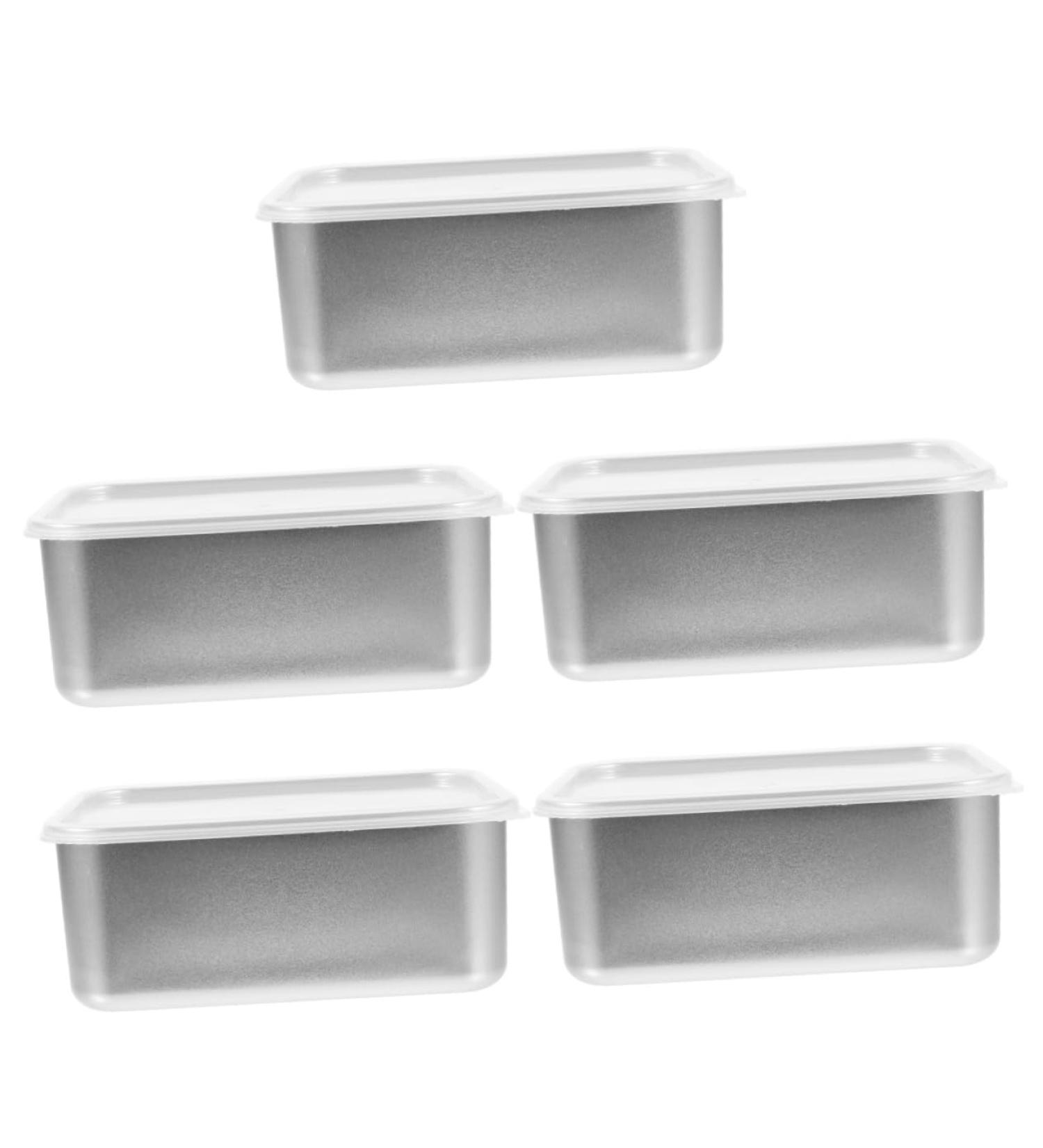 Alipis 5pcs Holder Stainless Food Portable Keeper Crisper Case Picnic Refrigerated Noodle Bread Fresh Lid - Buy Online on GoSupps.com