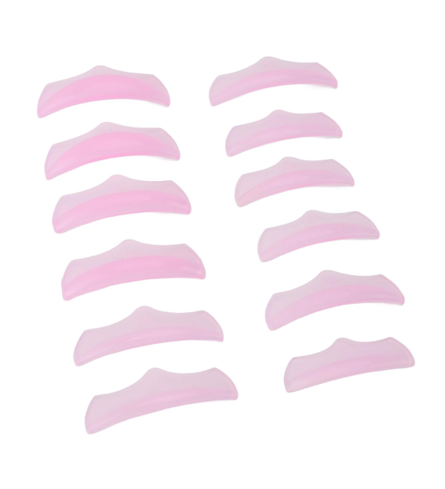 6 Pairs Perm Eyelash Curler Soft Silicone Pads for Beauty Salon Easy to Use Multiple Sizes (Roseate) - Buy Online on GoSupps.com