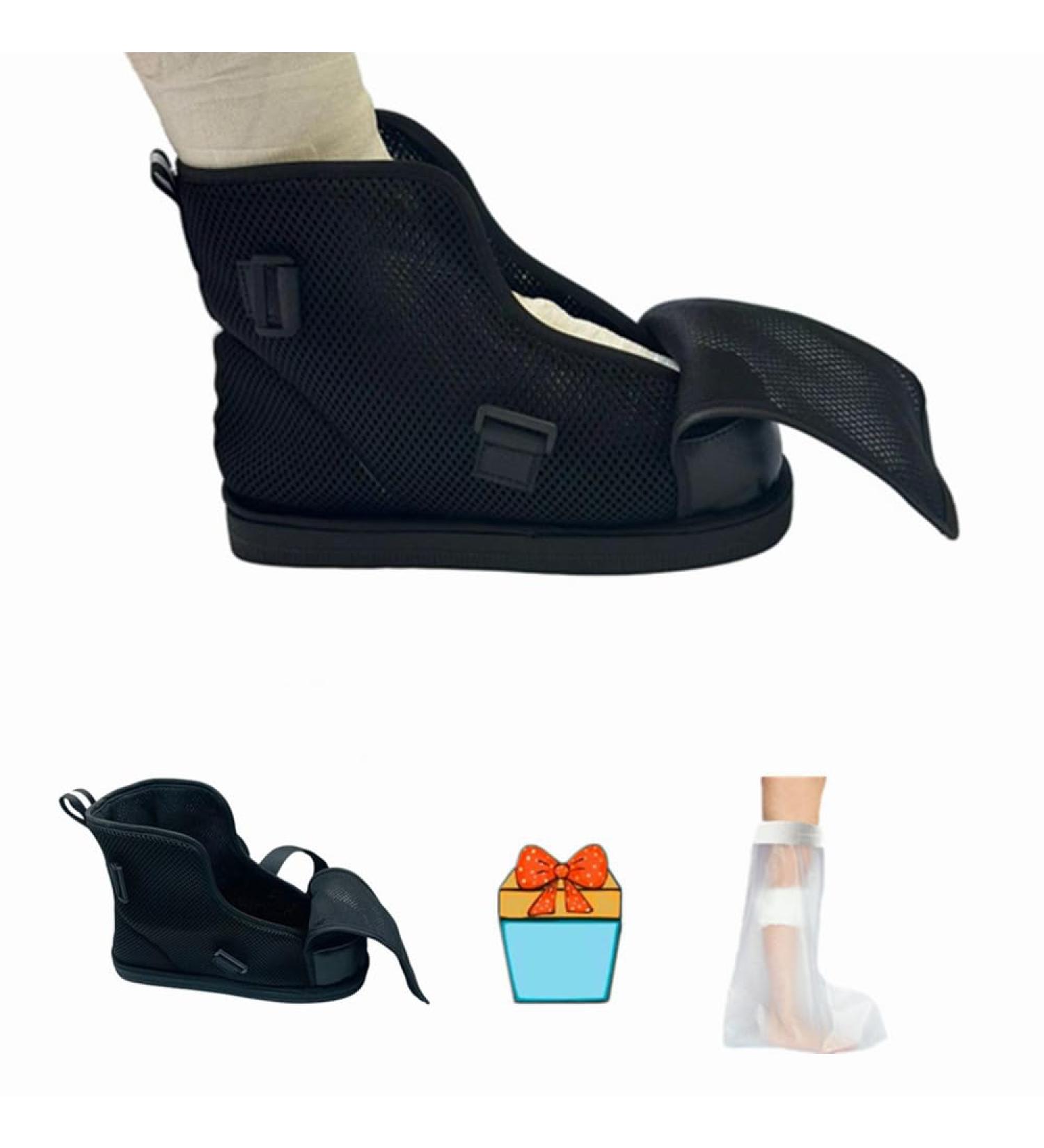 Adjustable Post Op Shoe for Men - Thin & Breathable High Top | Perfect for Spring & Summer - Buy Online on GoSupps.com