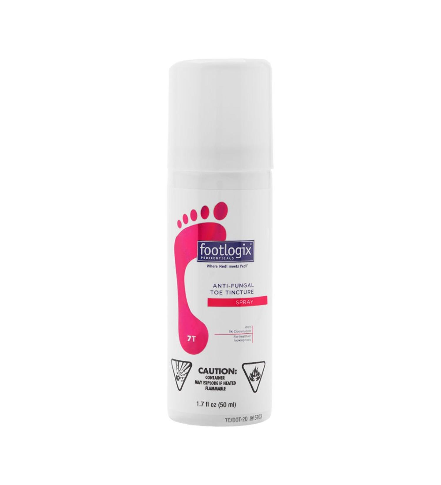 FOOTLOGIX Anti-Fungal Toe Tincture Spray, 1.7 Fl Oz (Pack of 1)