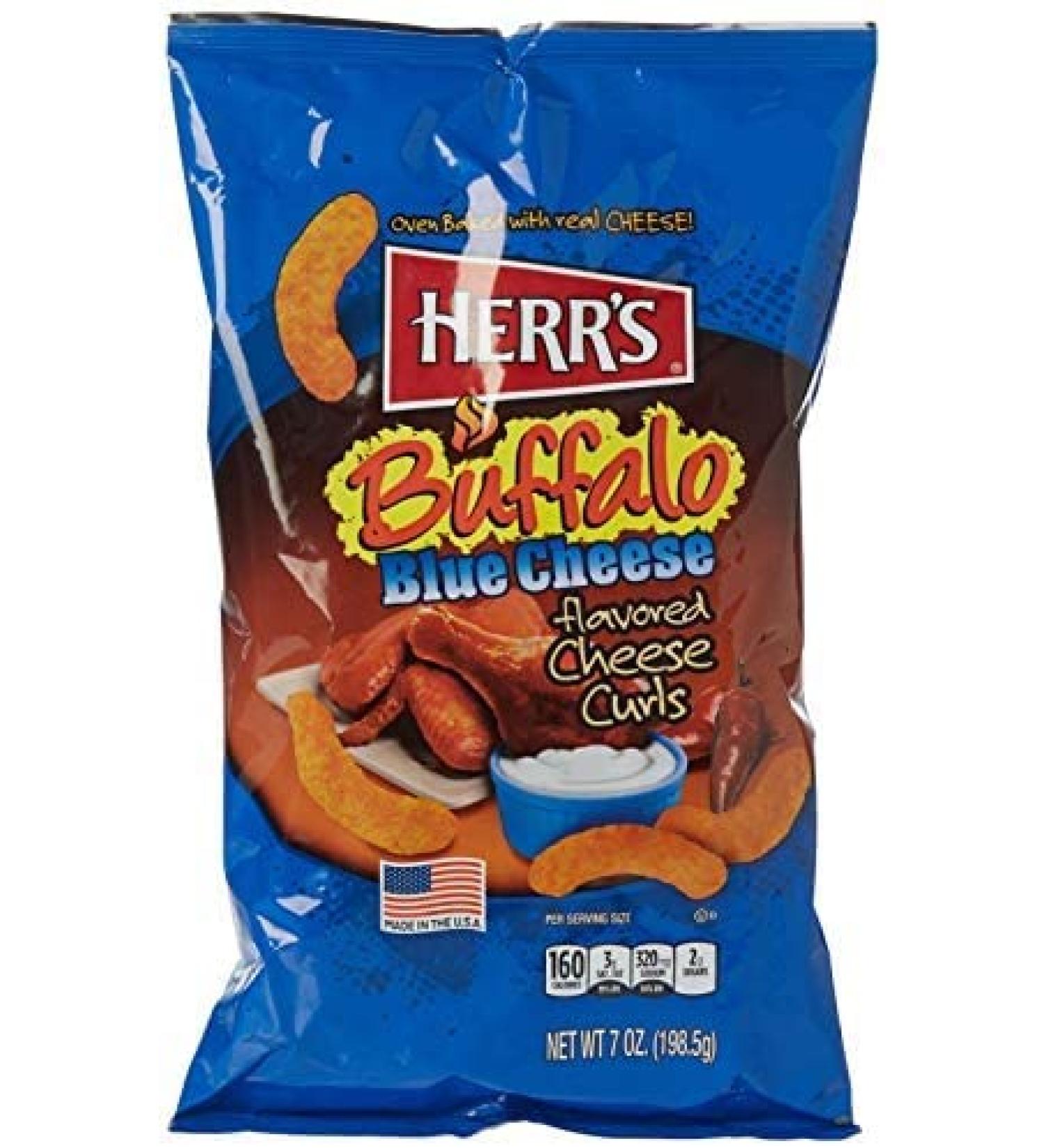 Herr's American Herr's Buffalo Blue Cheese Curls 200ml Bag