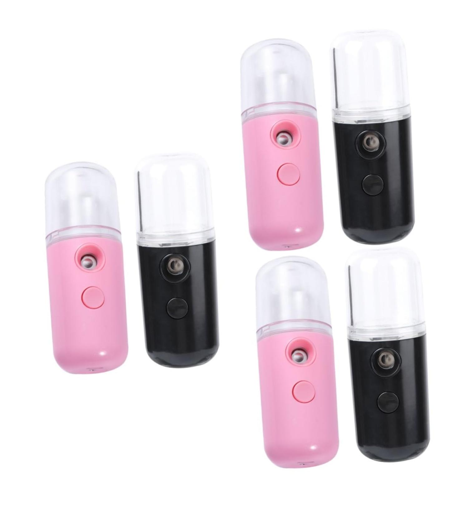Hemoton 6 Pcs Spray Hydrating Apparatus Facial Cleaner Black Humidifier Spa Cleaner Spray Humidifier Plastic - Buy Online on GoSupps.com