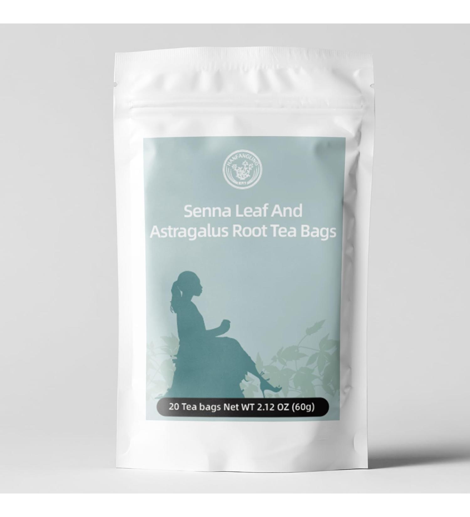 Sennes Leaves & Astragalus Tea - Detox Weight Loss Immunity Boost | 20 Tea Bags - Buy Online on GoSupps.com