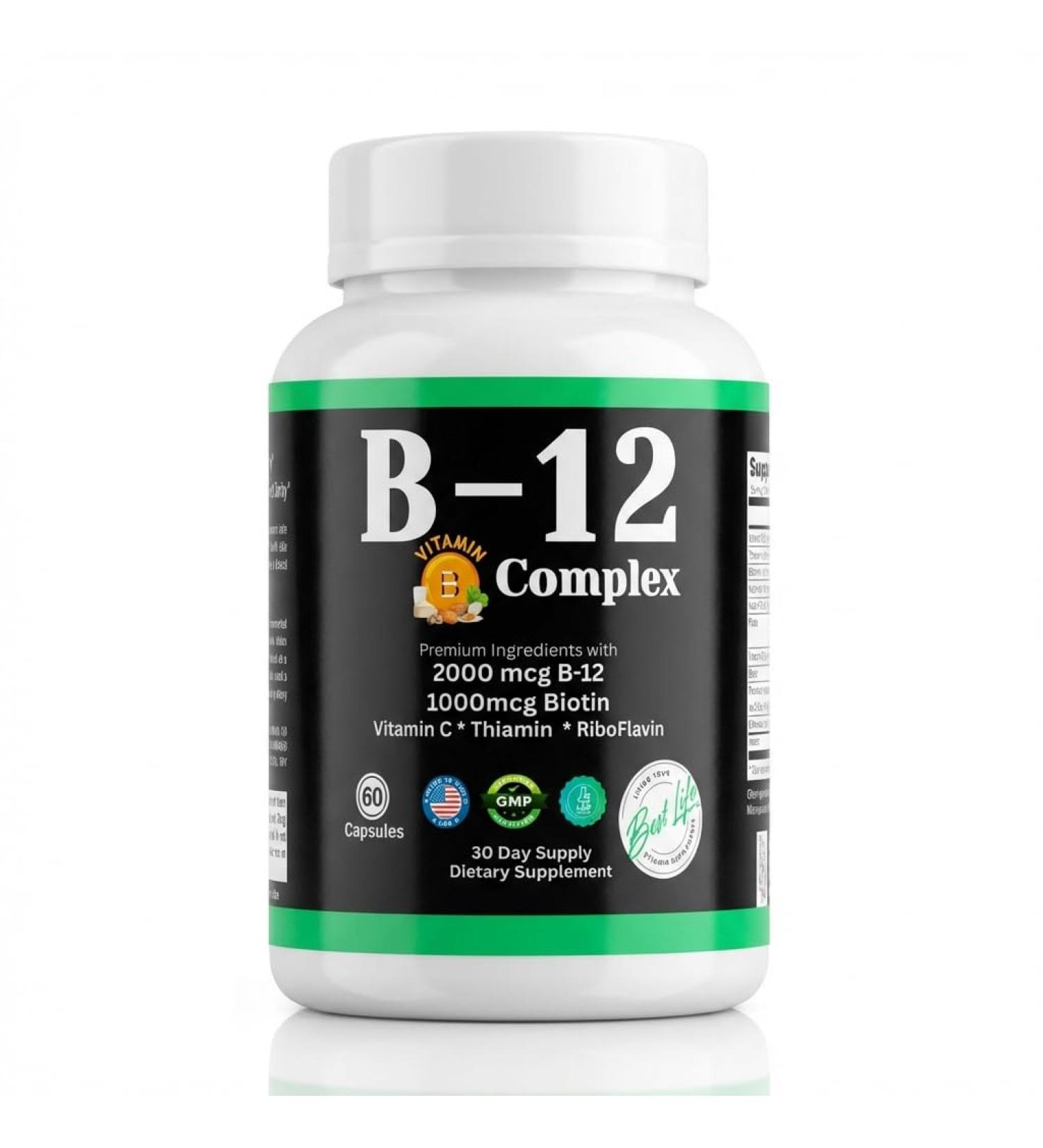 THIS LITTLE HOUSE OF MINE B-12 Vitamin Complex 2000mcg B-12 with Vitamin C - Buy Online on GoSupps.com
