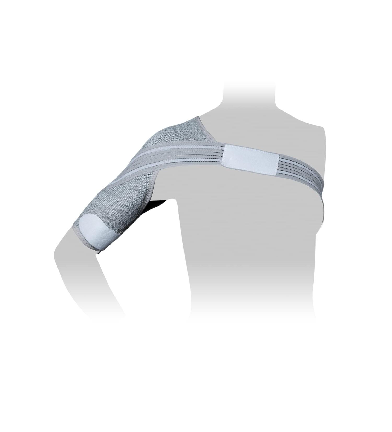 Incrediwear Shoulder Brace for Men and Women - Shoulder Support for Recovery & Pain Relief - Reduces Inflammation & Swelling - Left & Right Shoulder (Large, Grey) - Buy Online on GoSupps.com