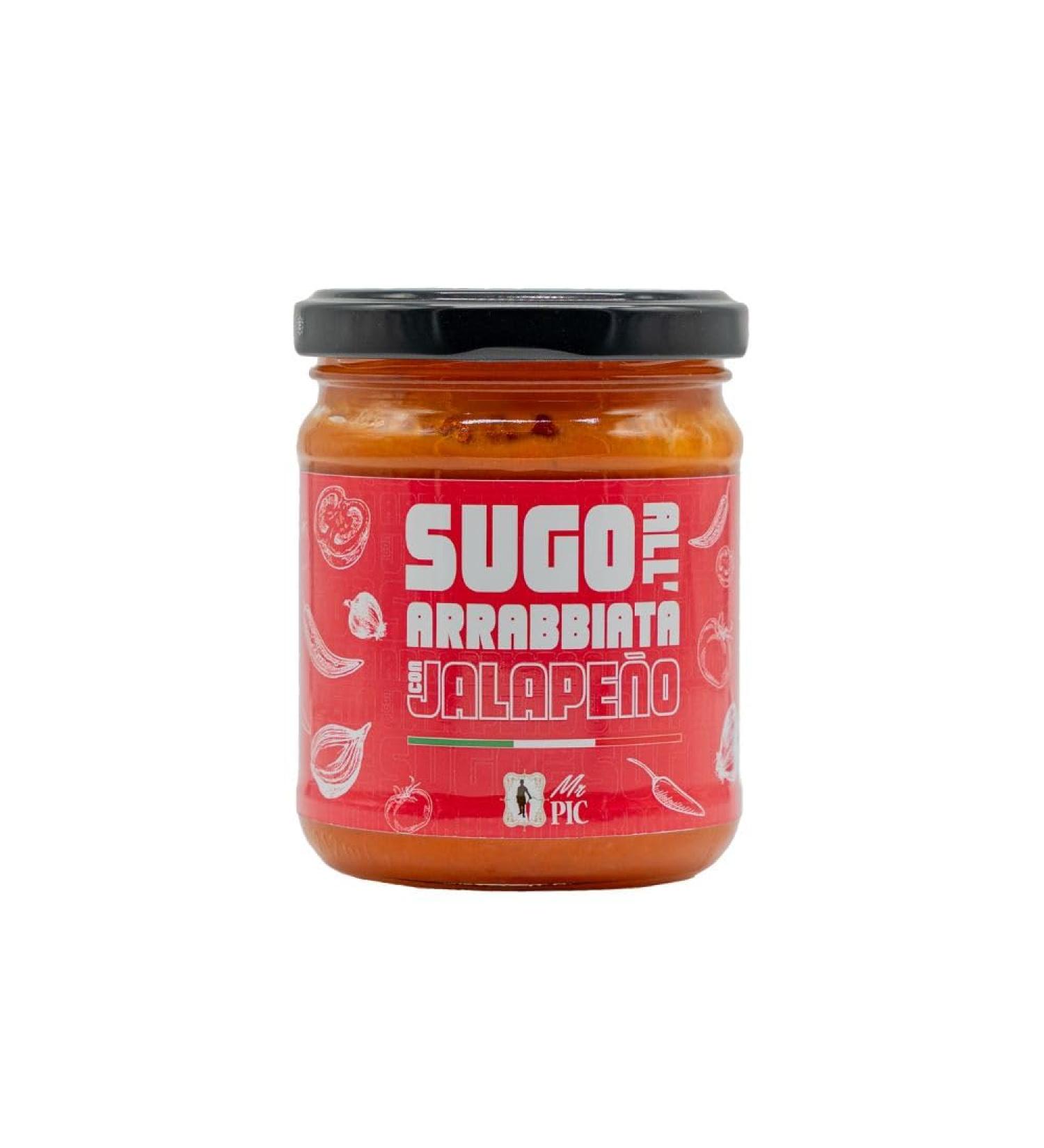 MR. PIC Sugo alla Arrabbiate (180 g) - Mr PIC : High-quality Tuscan chili pepper - Carmazzi: Italy's widest range of hot products