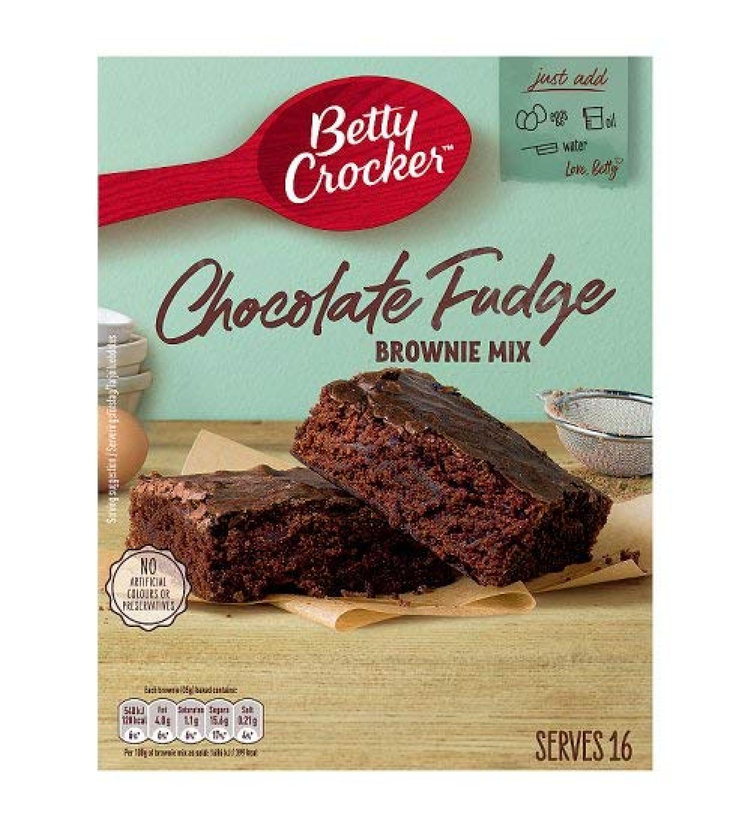 Betty Crocker Chocolate Fudge Brownie Mix 415g