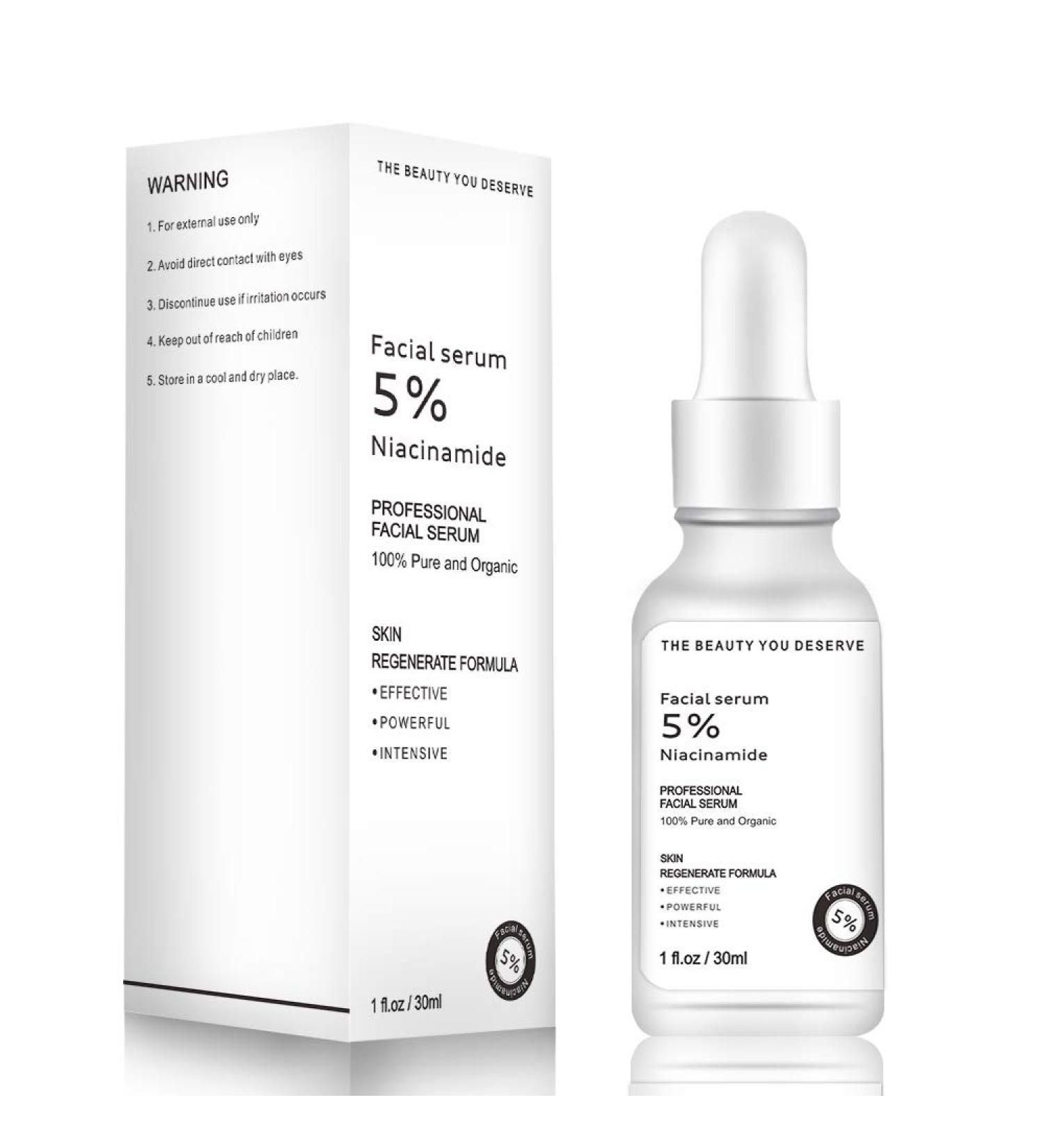 Buy Niacinamide Serum for Face - 5% Niacinamide Hyaluronic Acid & Peppermint - Anti-Aging Hydrating Moisturizing - 1oz | Worldwide Shipping - Buy Online on GoSupps.com