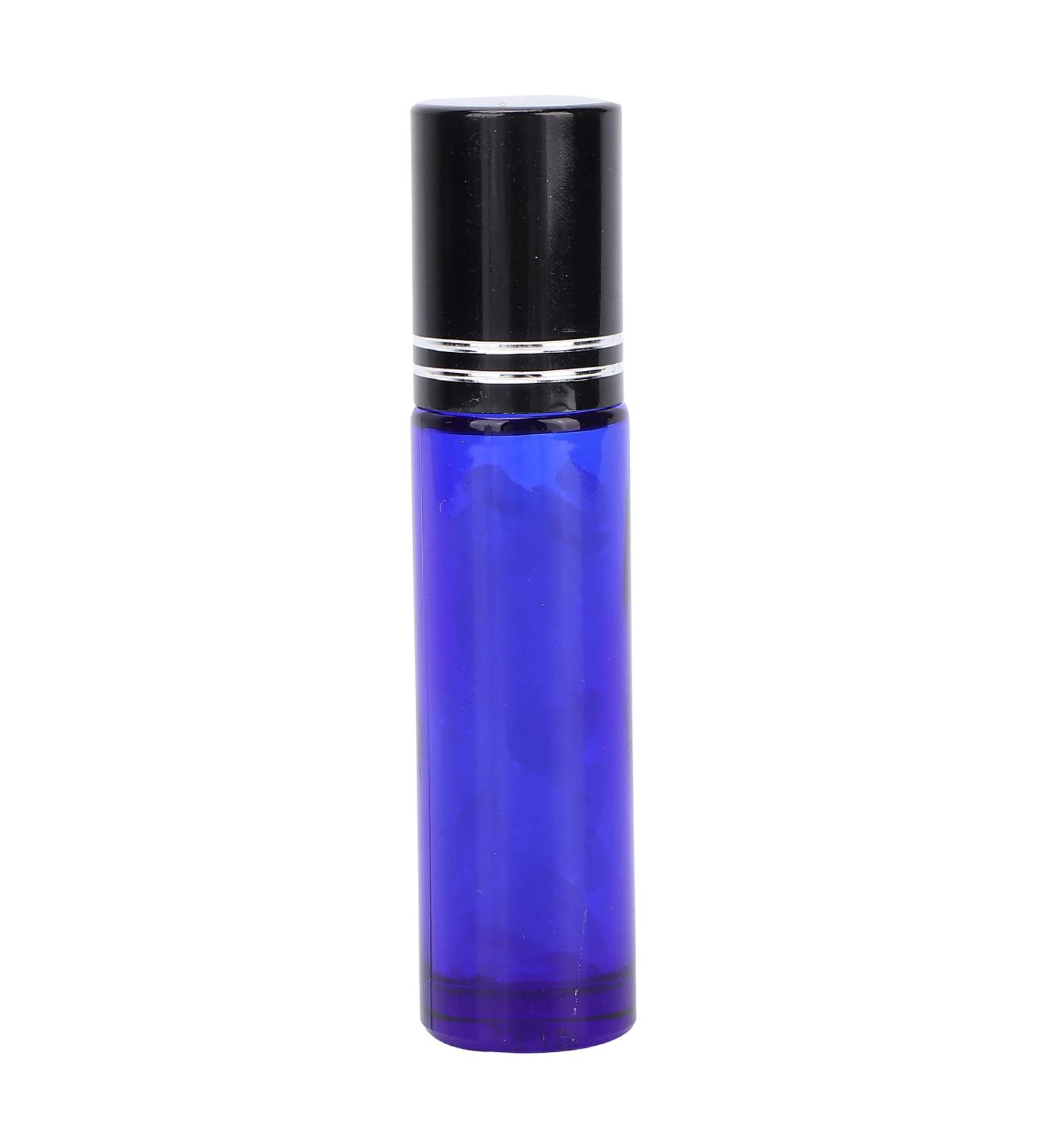 Filfeel 10ml Roller Bottles for Essential Oils | Blue Glass DIY Bottles with Roller Ball - Outlet-Safe and Refillable - Buy Online on GoSupps.com