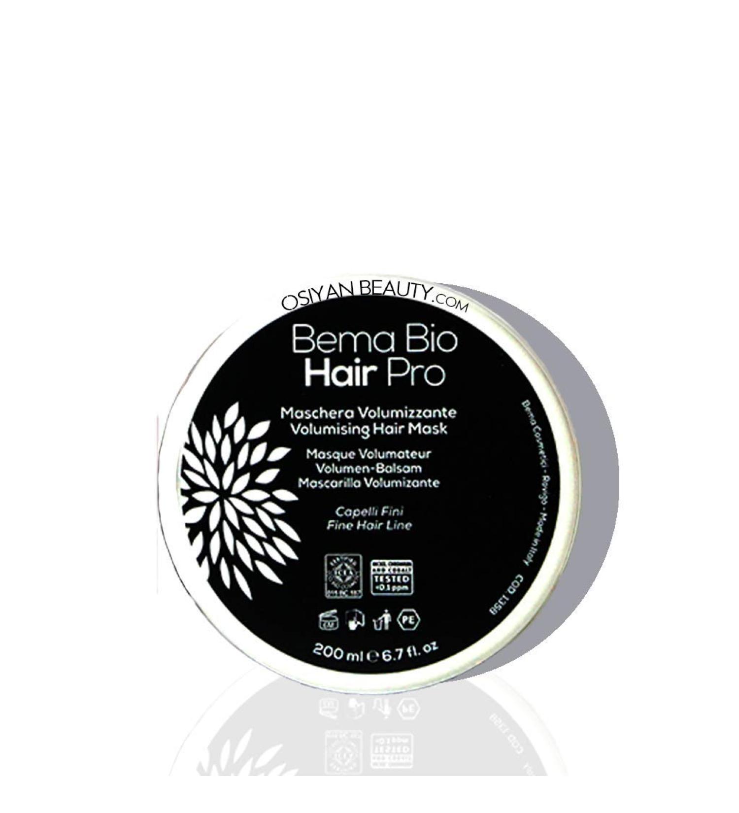  BEMA COSMETICI Bema Bio Volume Balm Hair Mask 200ml - Buy Online on GoSupps.com