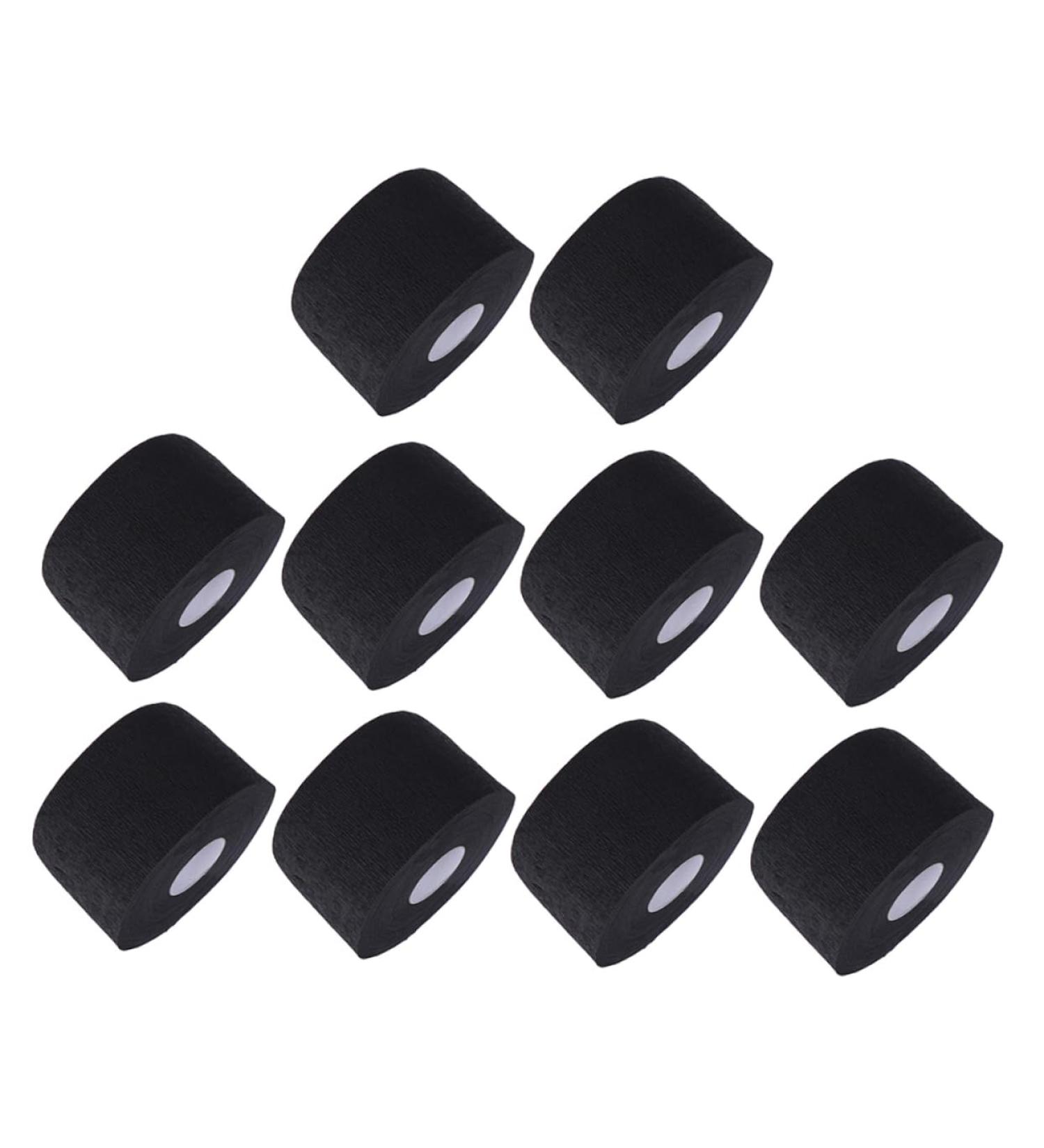 Housoutil 10pcs Hairdressing Neck Paper Barber Supplies Black Neck - Buy Online on GoSupps.com