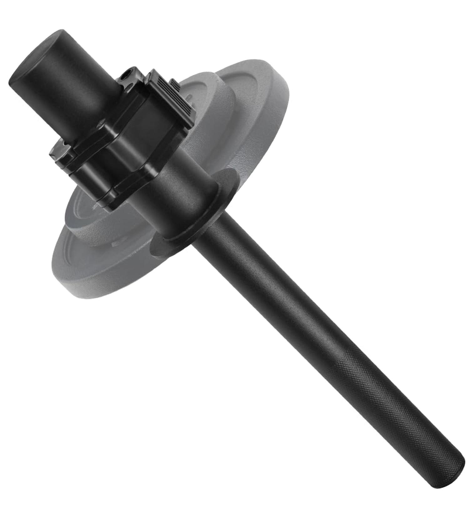 Longest Wrist & Forearm Trainer - Strengthen Grip with Olympic Plates | Ideal for Beginners & Pros | Arm Workout Equipment - Buy Online on GoSupps.com