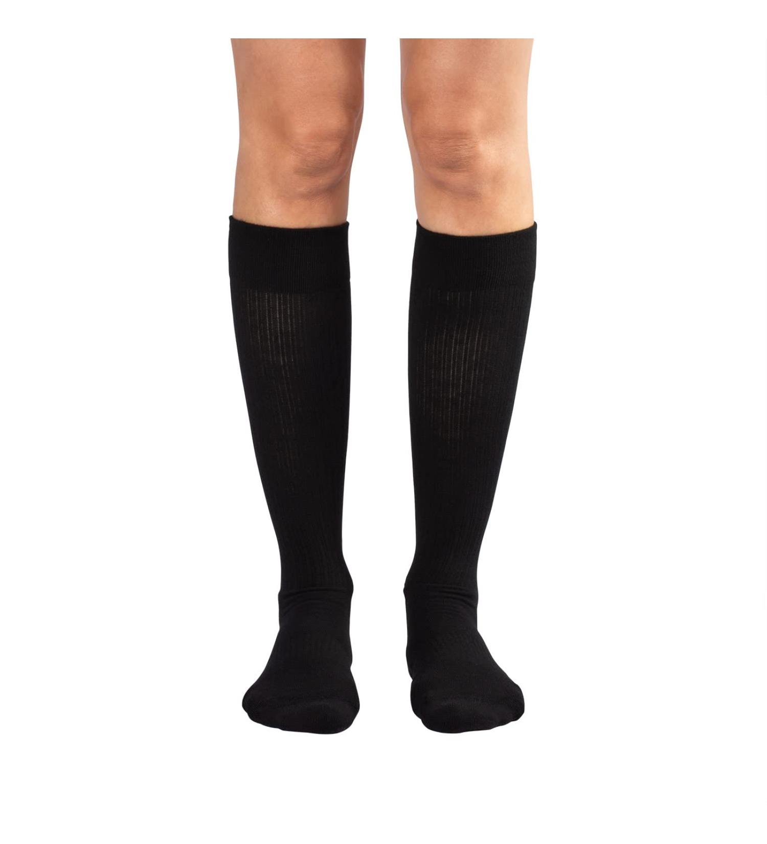 Dr. Comfort Therapeutic Sport Socks 20-30 mmHg Large Black