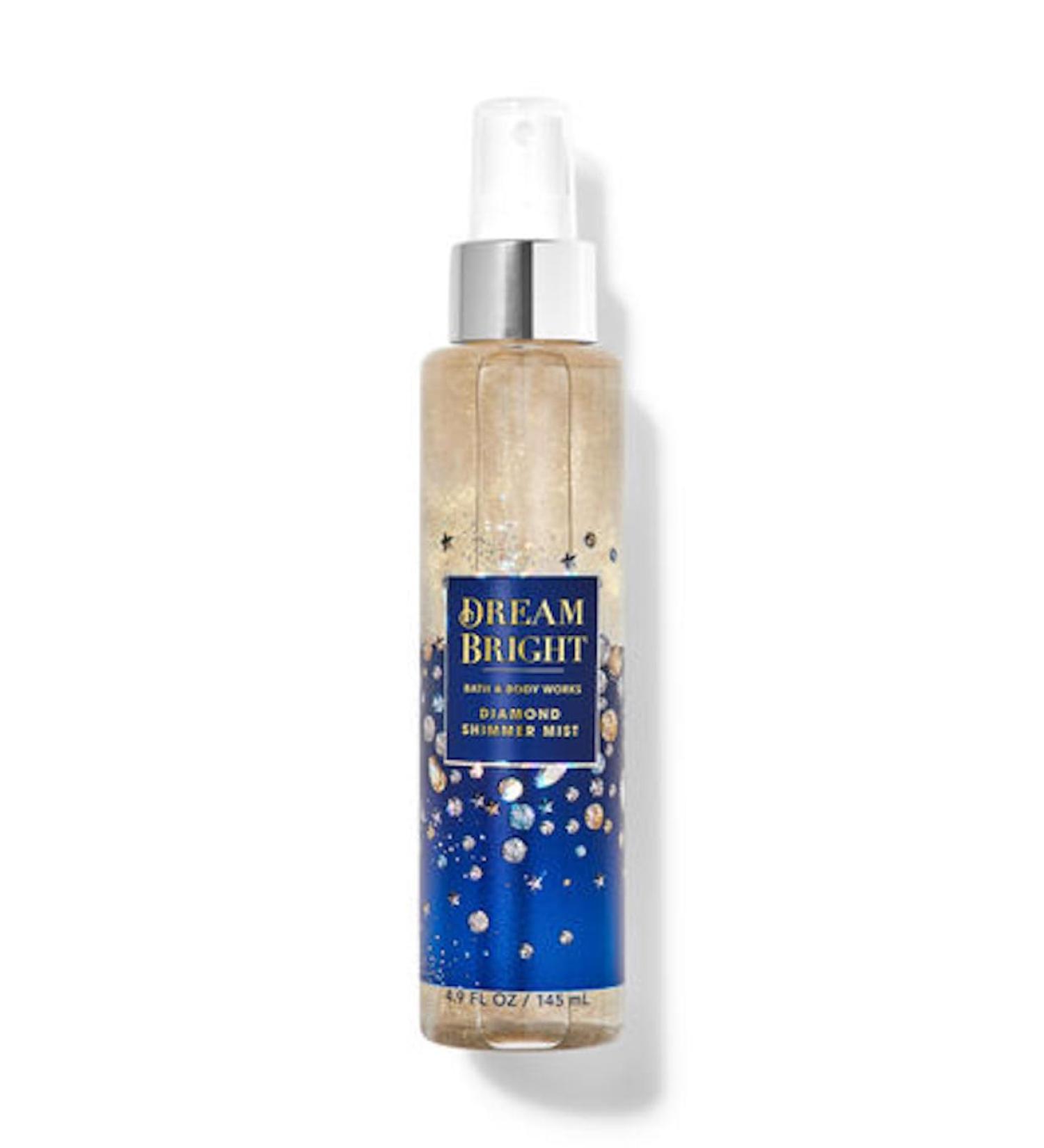 Bath and Body Works Diamond Shimmer Mist 4.9 Fluid Ounce (Dream Bright)