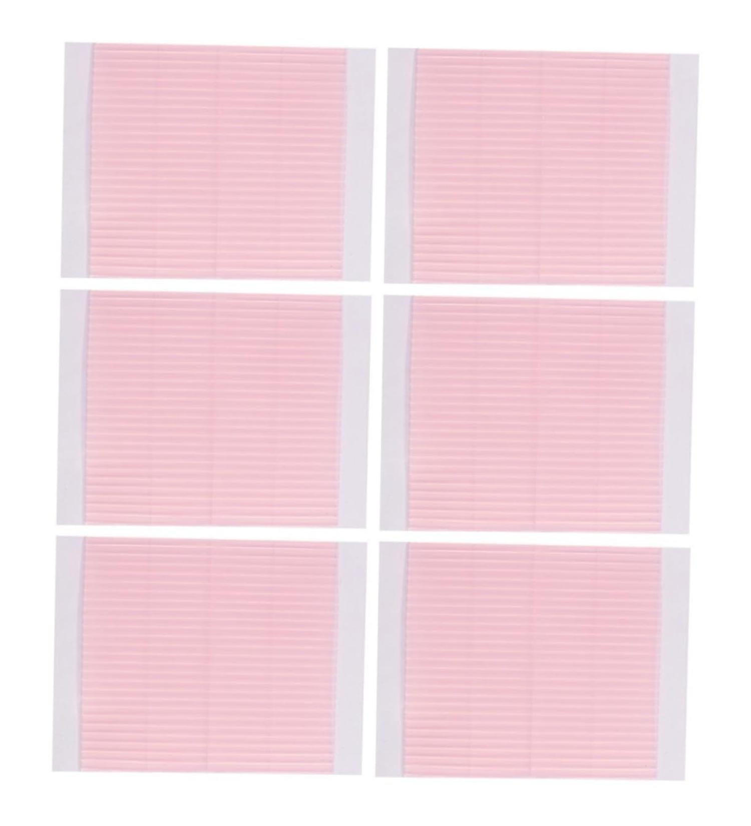 WOFASHPURET Adhesive Stickers 6 Sheets Double Eyelid Beauty Stickers Makeup Supplies Eyelid Sticker Natural Fiber Strip Woman - Buy Online on GoSupps.com