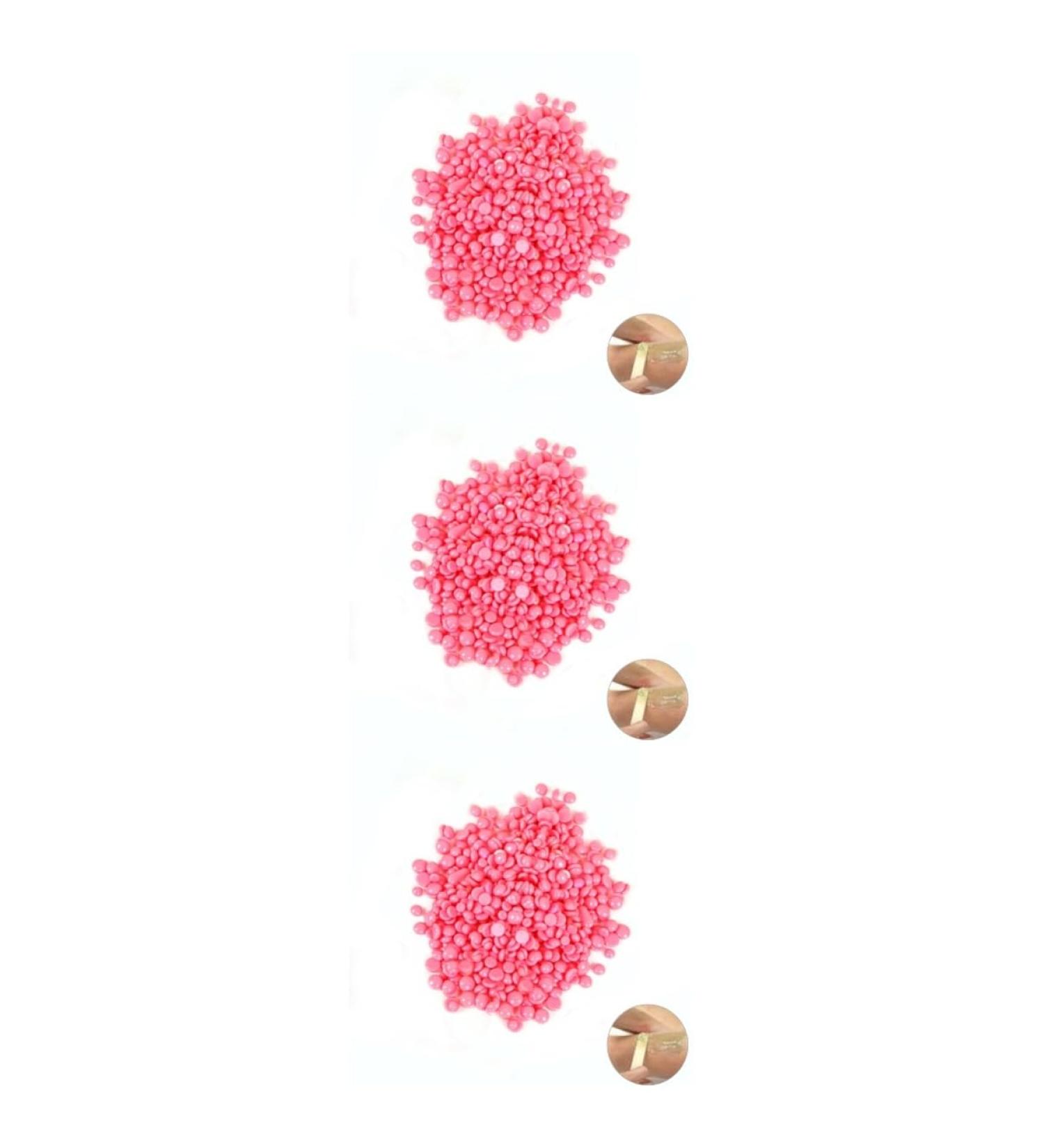 Buy Minkissy 3pcs Painless Hair Removal Wax Beans - Hard Wax Pellets for Whole Body | International Shipping Available - Buy Online on GoSupps.com